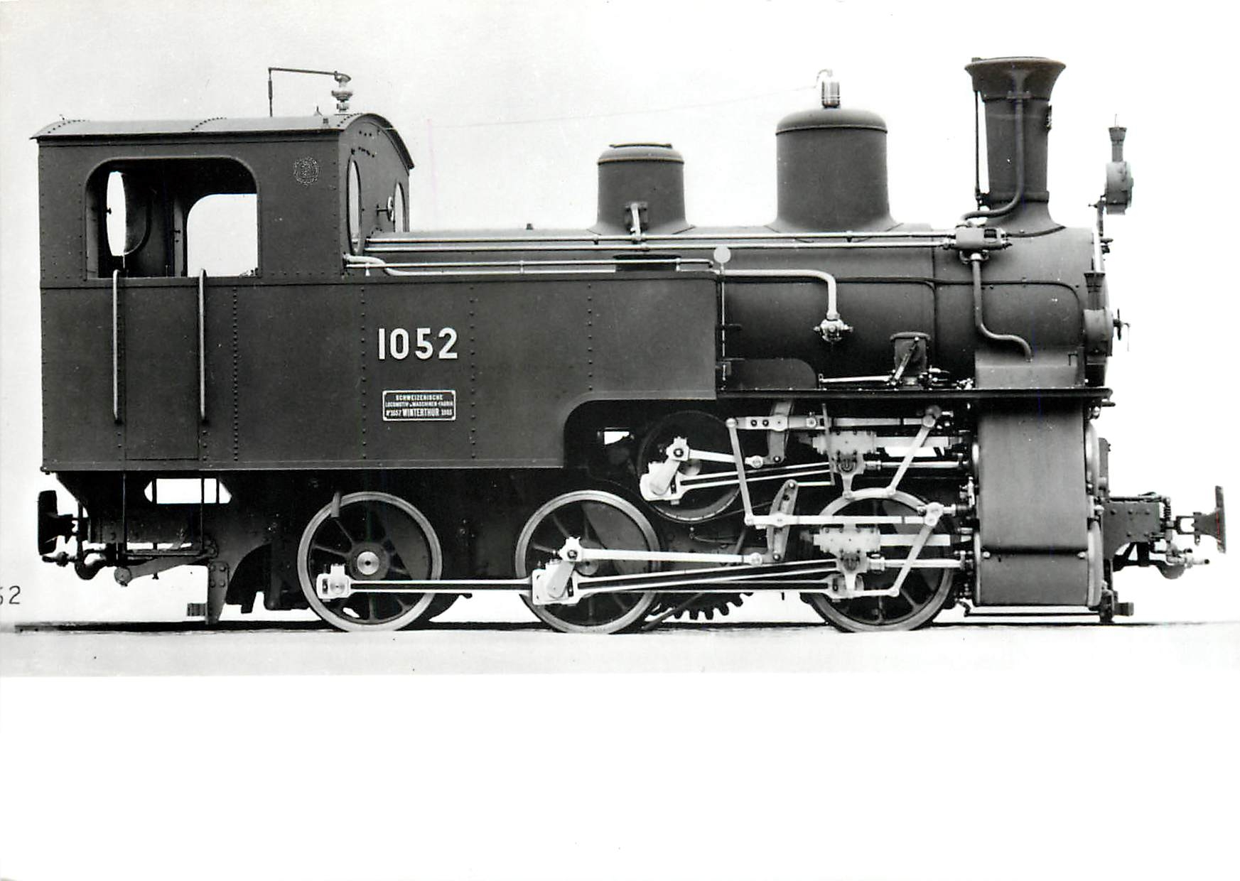 CPM SBB-CFF Bruenig Schmalspur/voie etroite HG 3/3 1051-1068