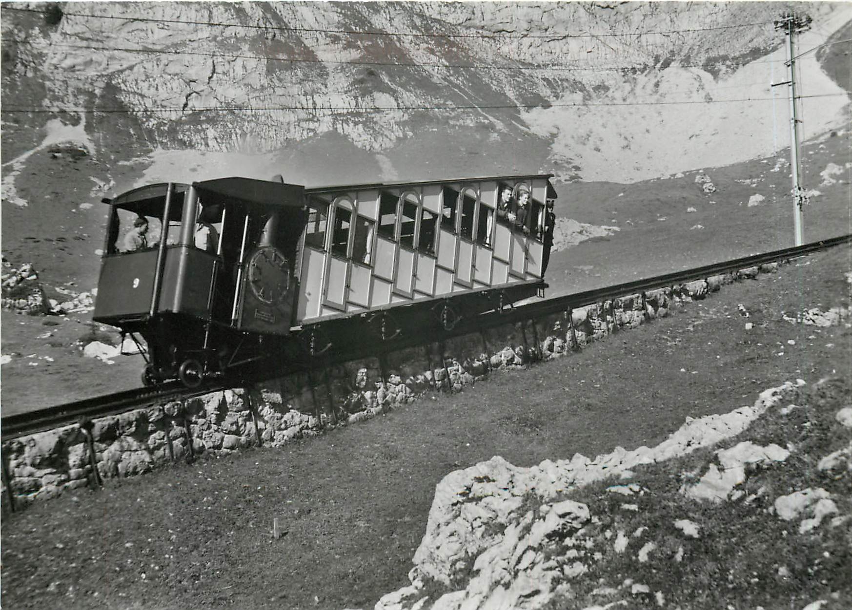 CPM Pilatusbahn-Zahnrad-Dampftriebagen Nr.9