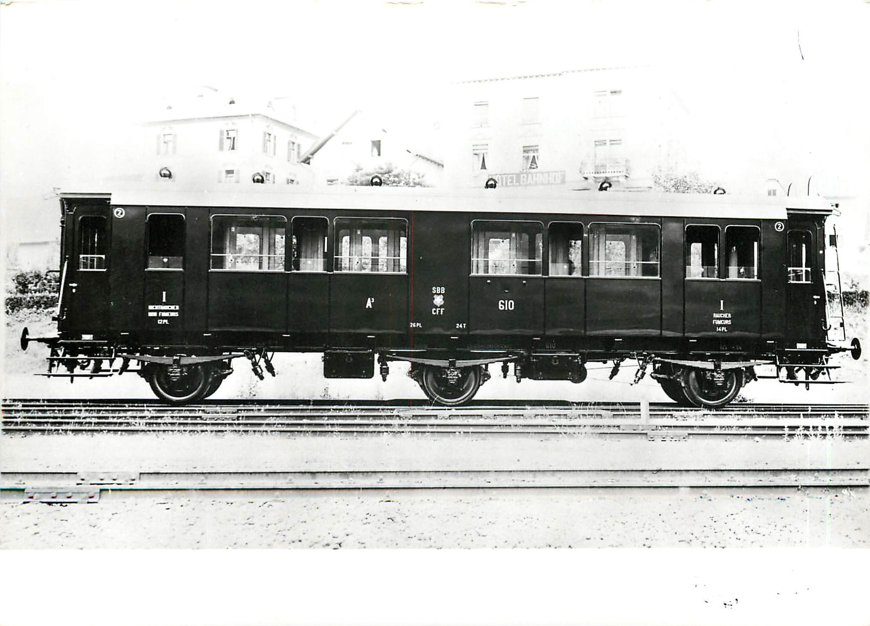 CPM Voiture a 3 essieux A3 601-620