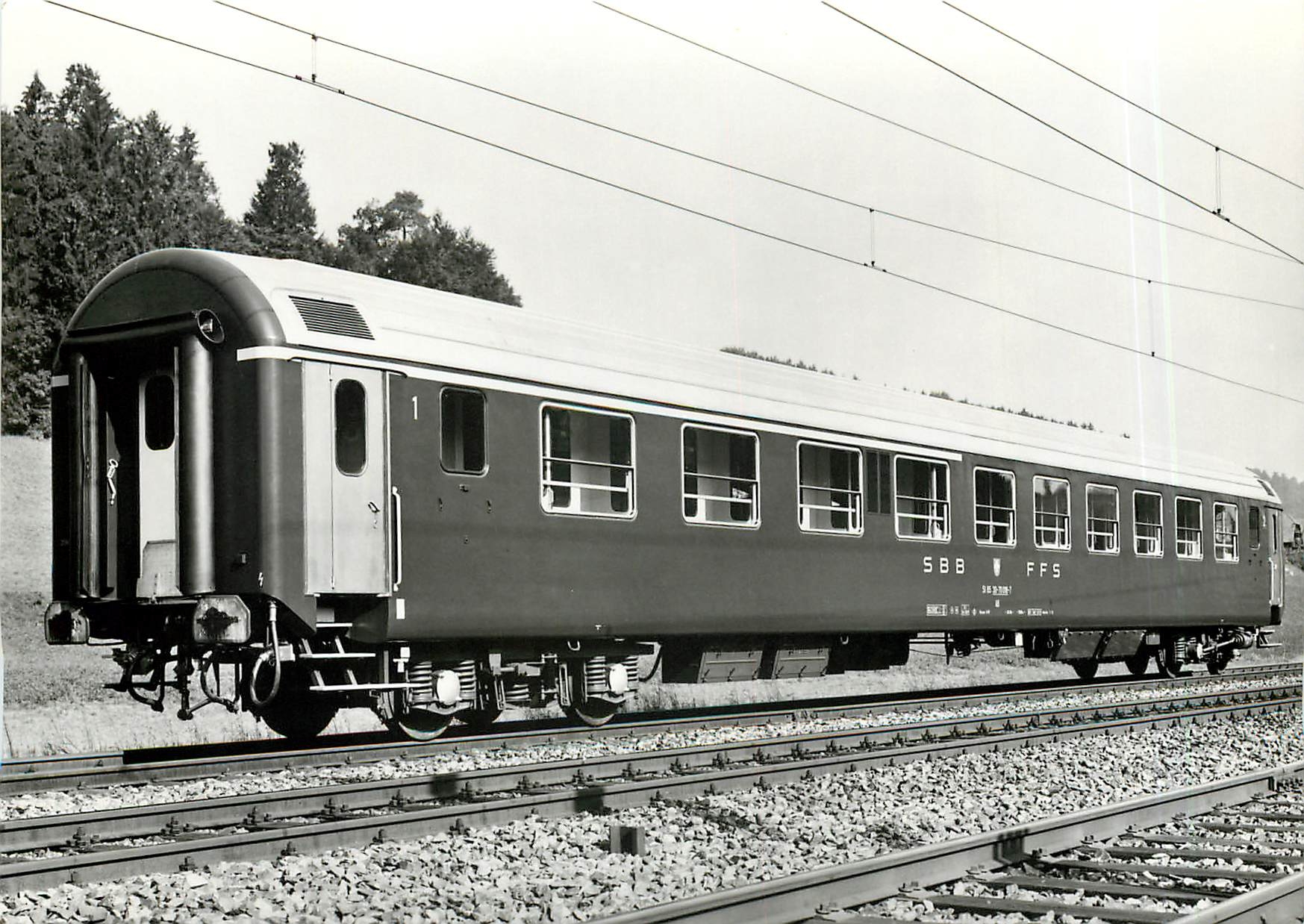 CPM SBB-CFF ABm RIC UIC 518530-70000-024 - 518530-80025-039 1971-1972