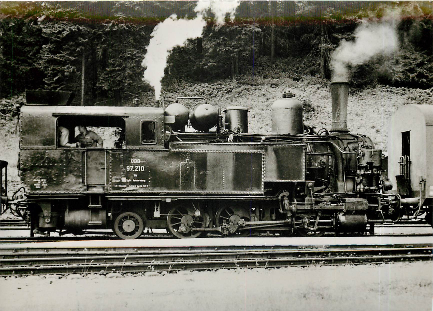 CPM Osterreischische Bundesbahnen Zahnrod-Lokomotive 97.210