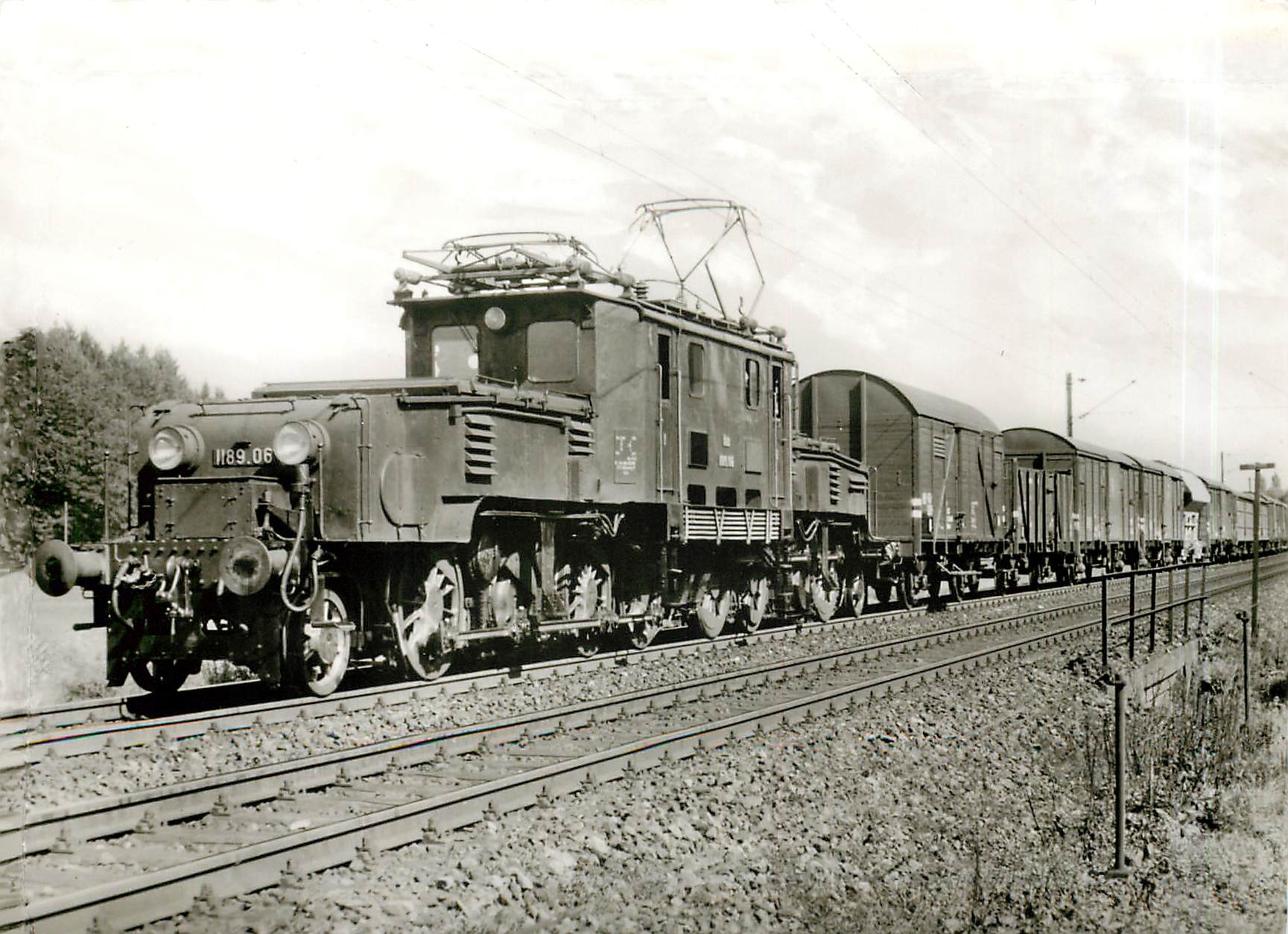 CPM Osterreischische Bundesbahnen Elektr. Lokomotive 1189.06