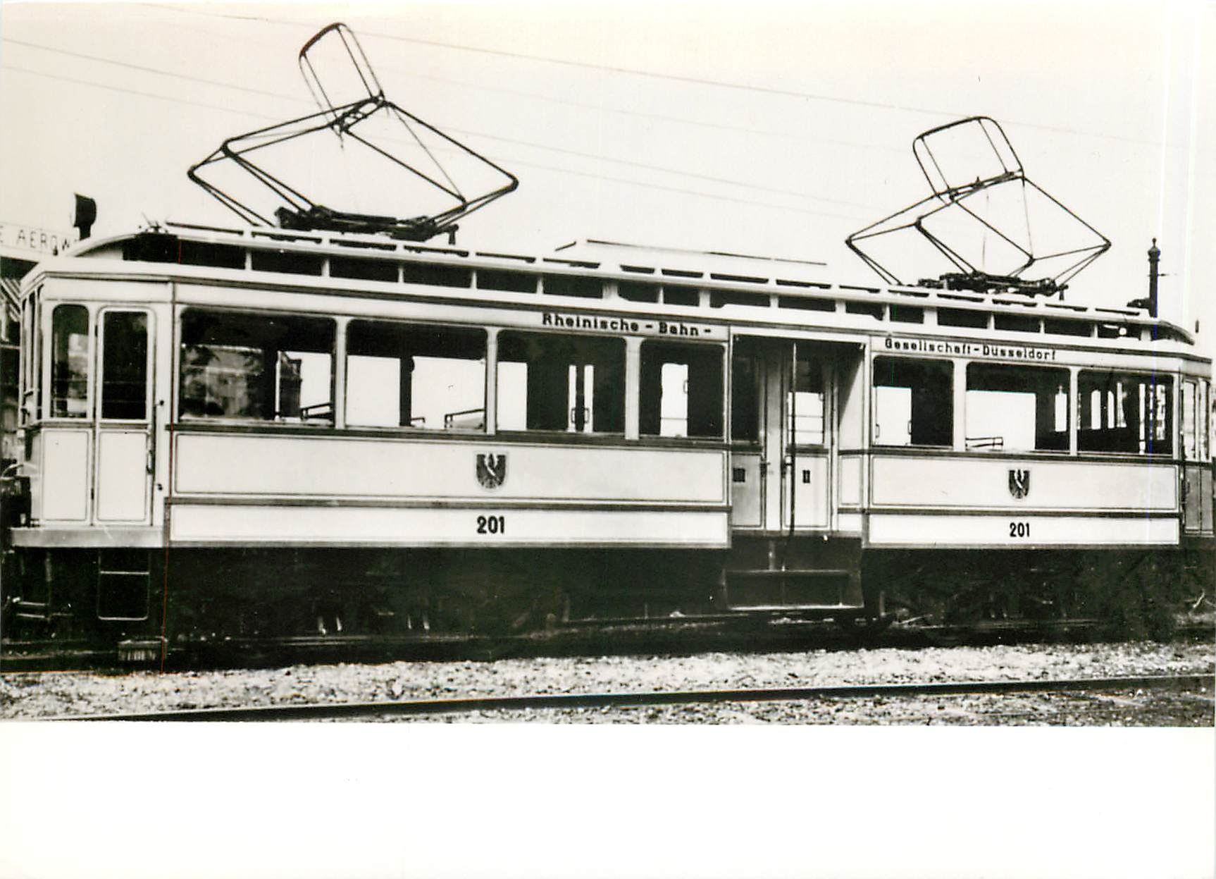 CPM Rheinische Bahn-Gessellschaft AG Elektrischer Triebwagen Nr.201