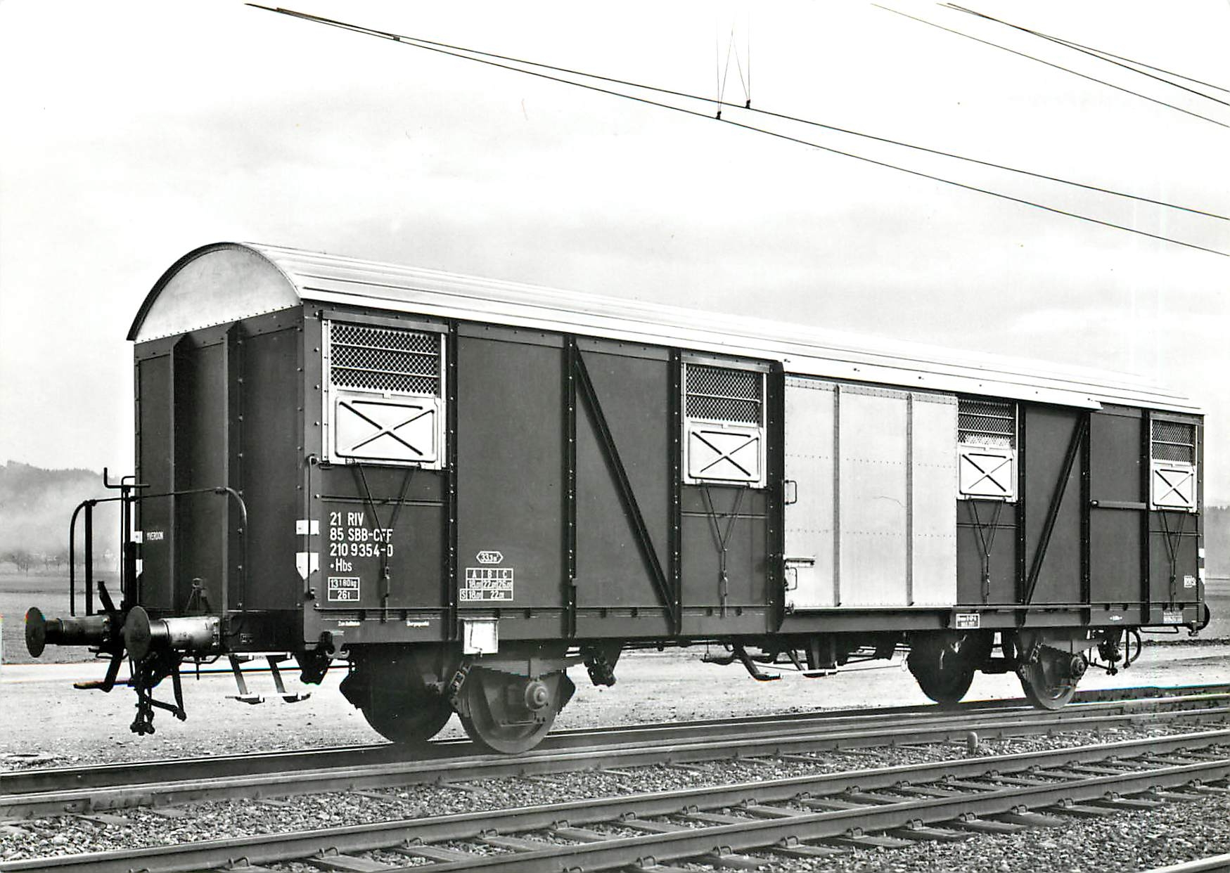 CPM SBB-CFF Gedeckter Gueterwagen/Wagon couvert
