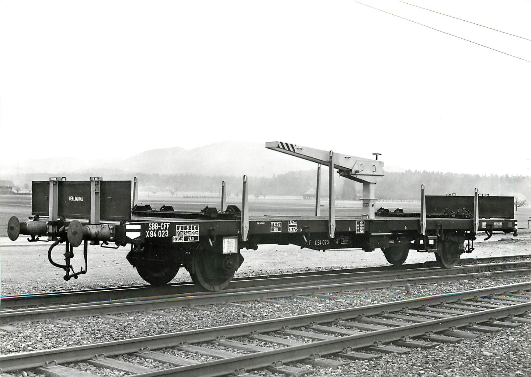 CPM SBB-CFF Wagon a rails