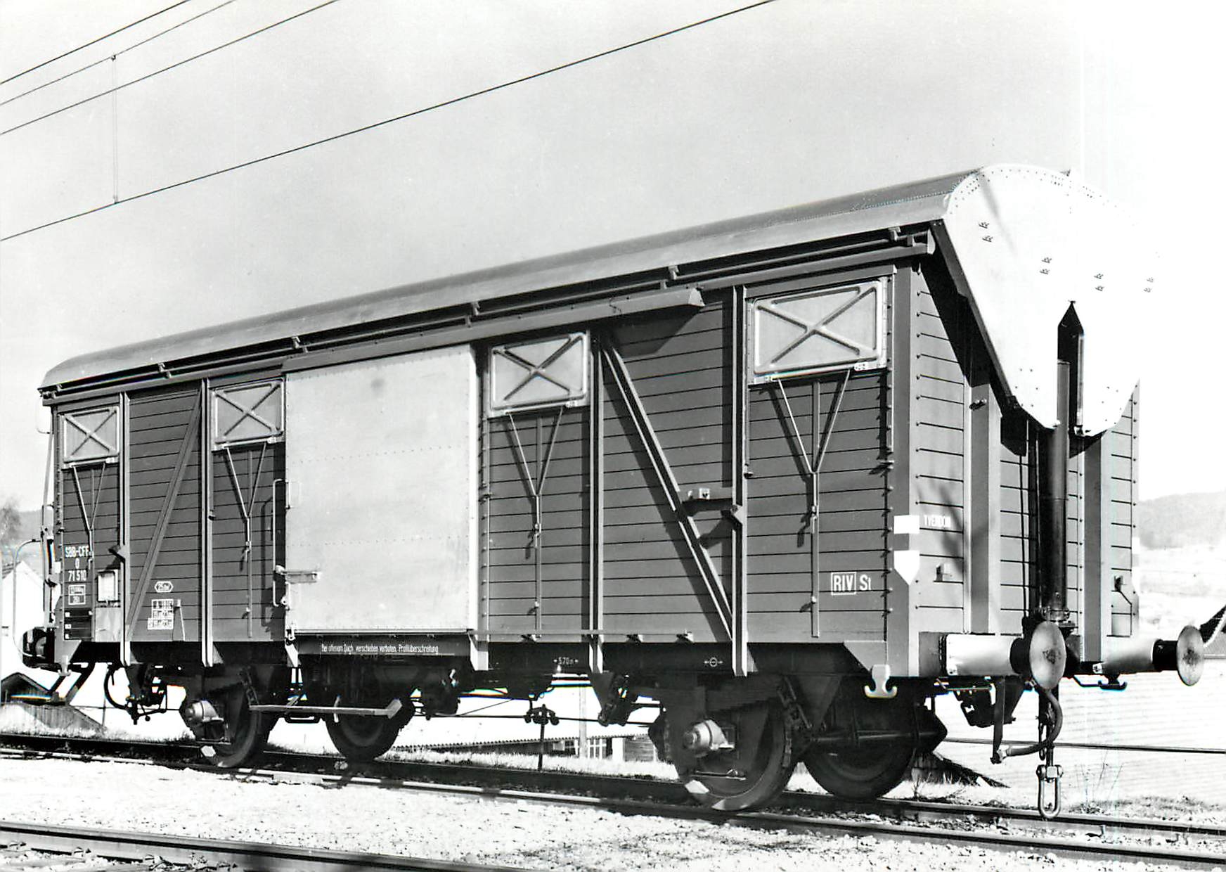 CPM SBB-CFF wagon a toit rabattable