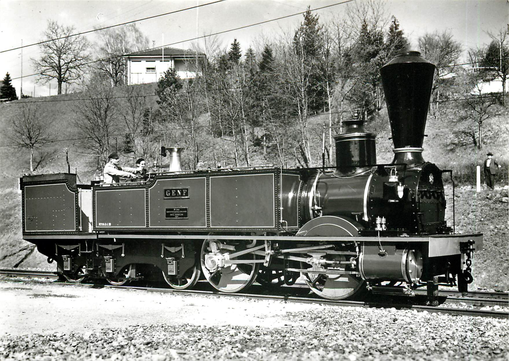 CPM SCB - Schweizerische Centralbahn Ec 2/5 28 ''Genf'' 1858
