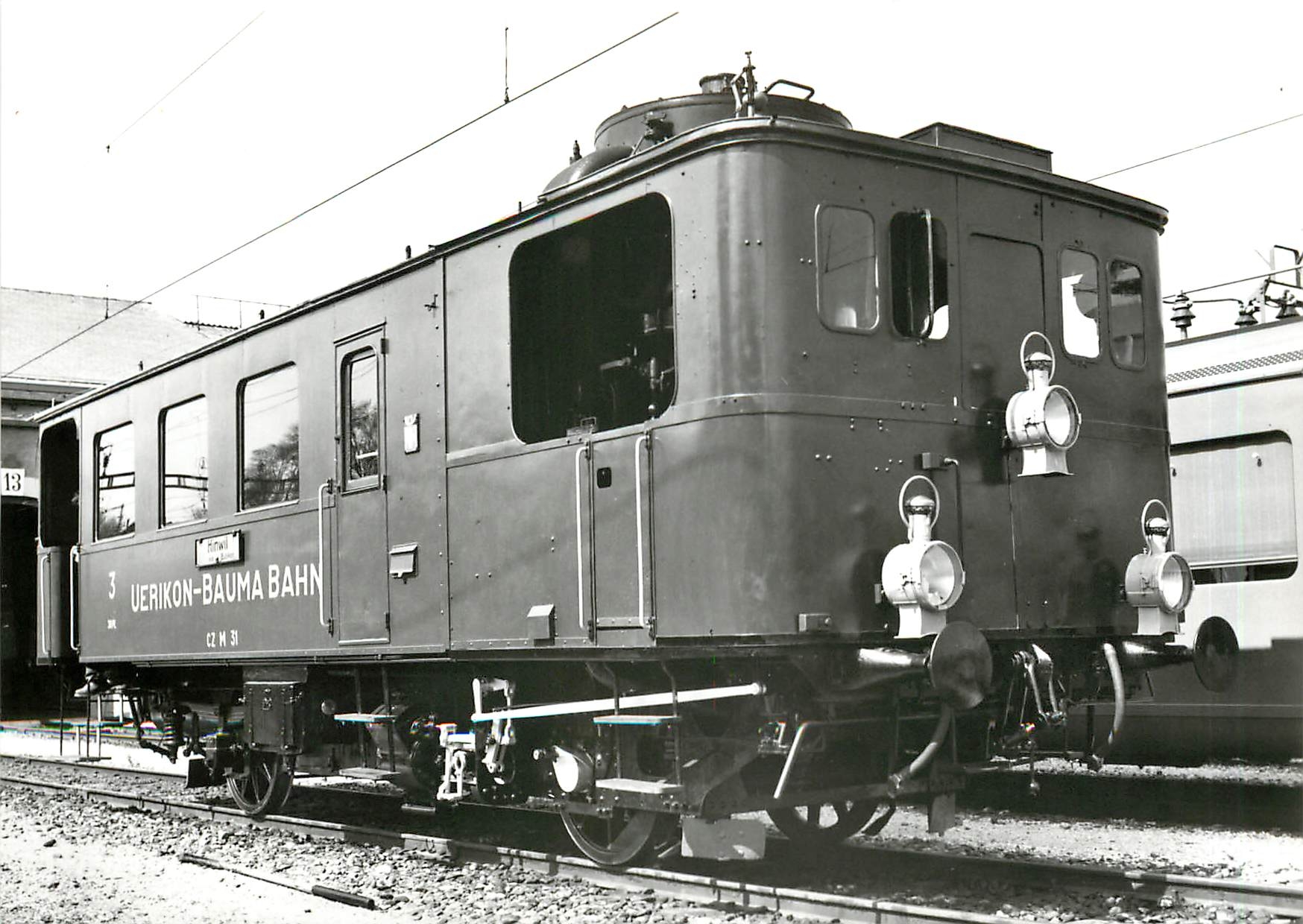 CPM Uerikon-Bauma-Bahn UeBB CZm 1/2 31 1902