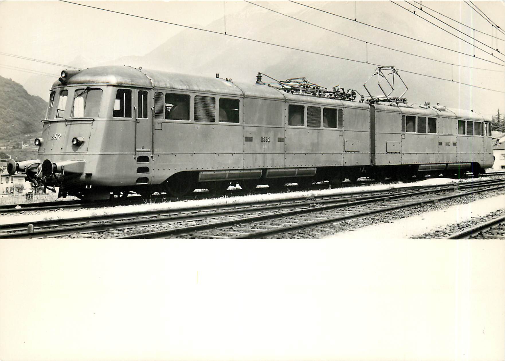 CPM Locomotive du Gothard la plus puissante Ae 3/14 11852