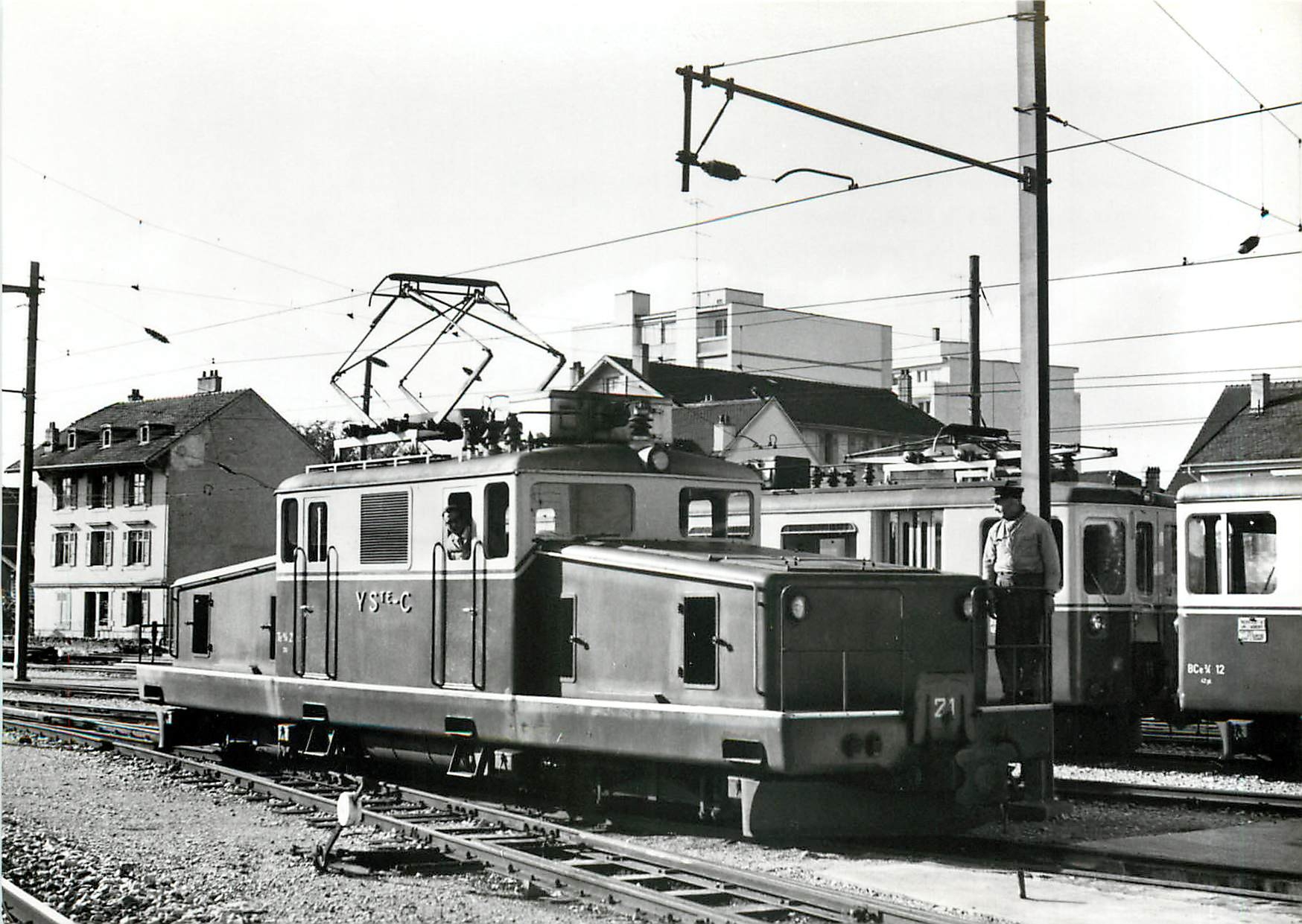 CPM Yverdon - Ste-Croix Te 4/4 21