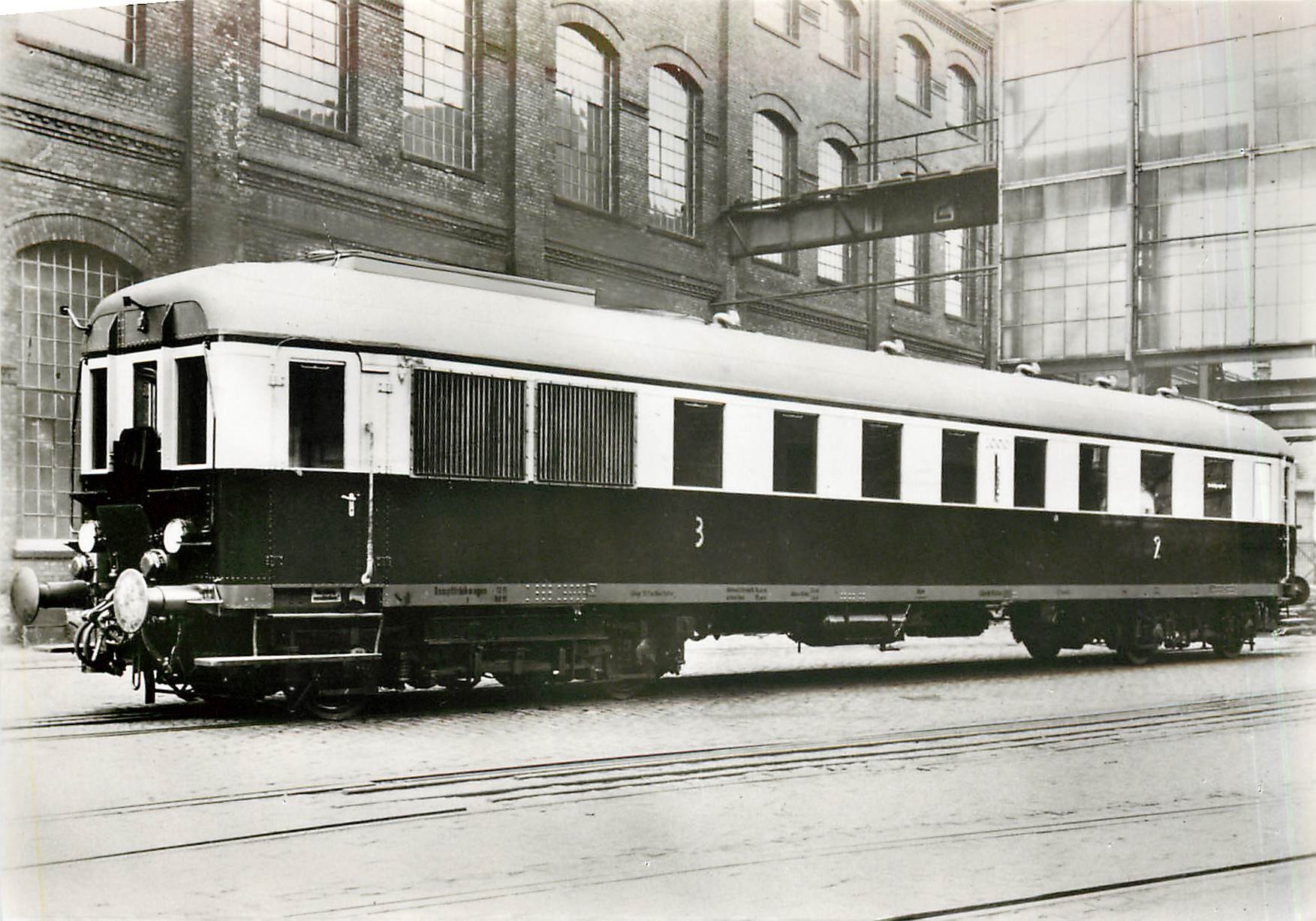 CPM Luebeck-Buechener Eisenbahngesellschaft Hochdruck-dampfmotor-Triebwagen DT 2000