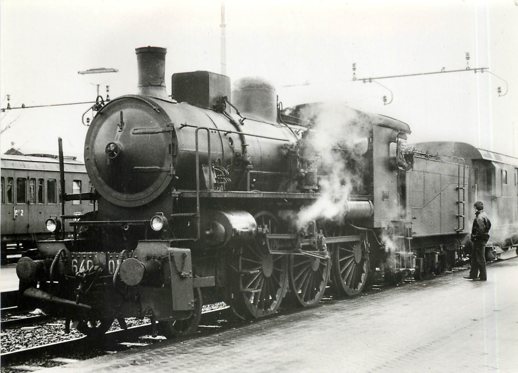 CPM Italienische Staatsbahn Dampflokomotive 640 050