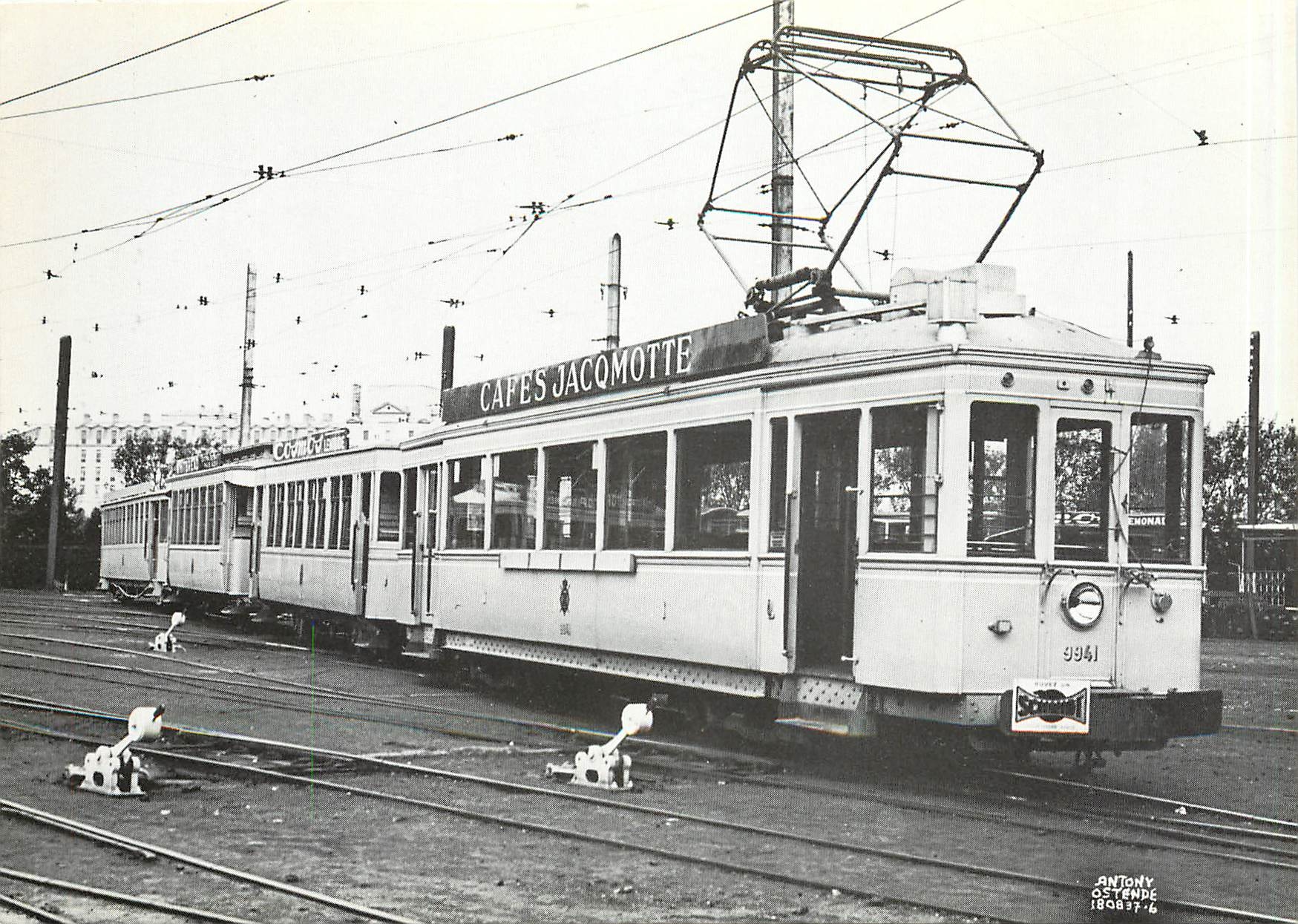CPM SNCV - Depot de Oostende le 18 aout 1937