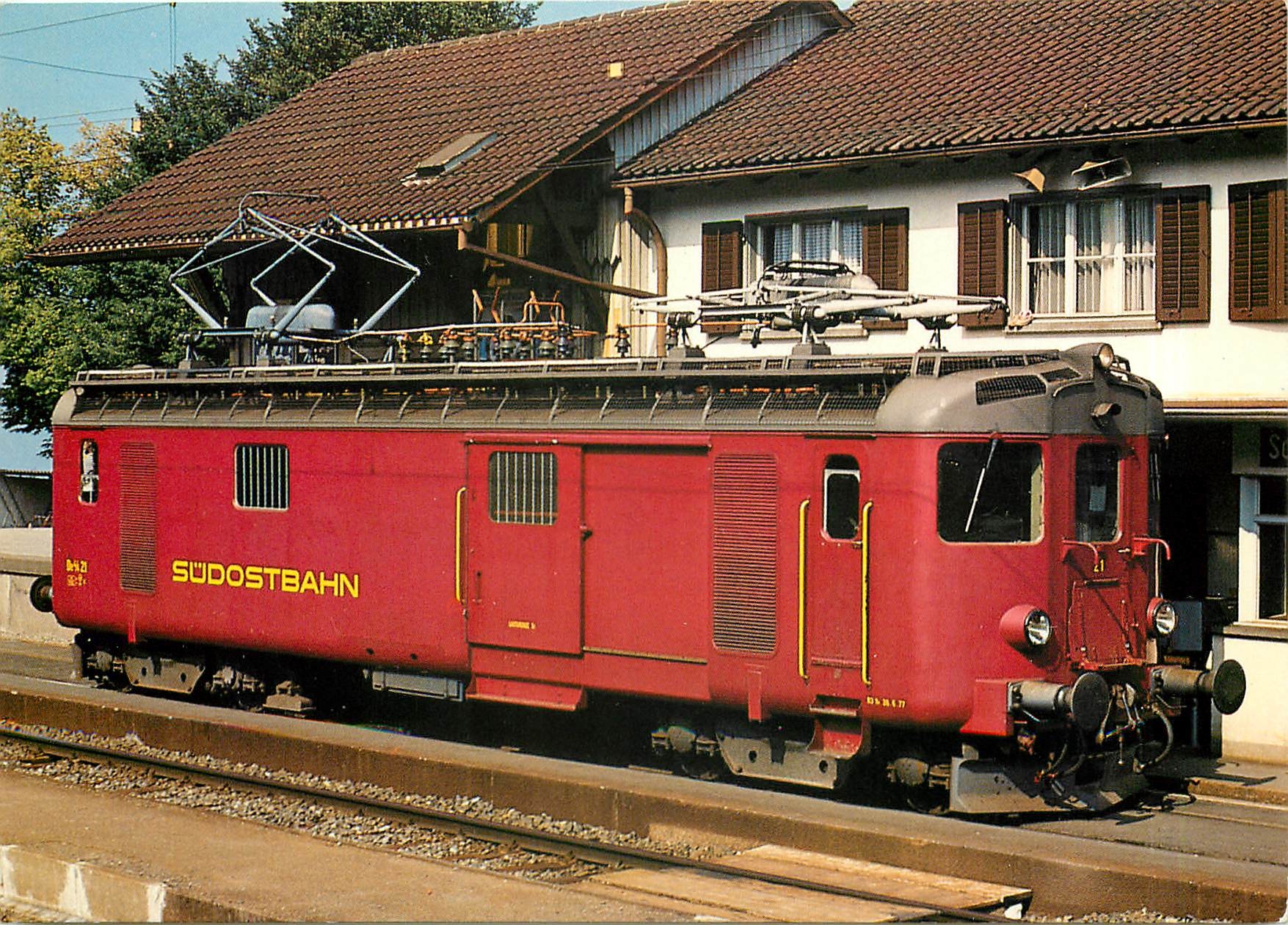 CPM Baggage motor car De 4/4 21