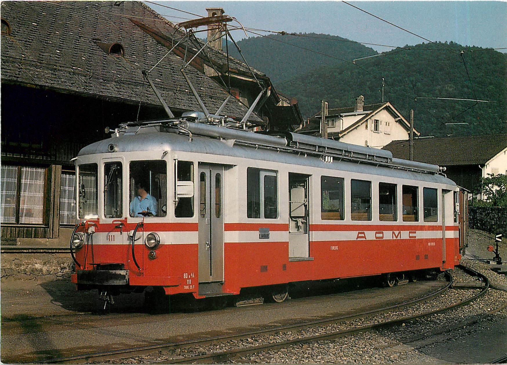 CPM Meter gauge motor coach BDe 4/4 111