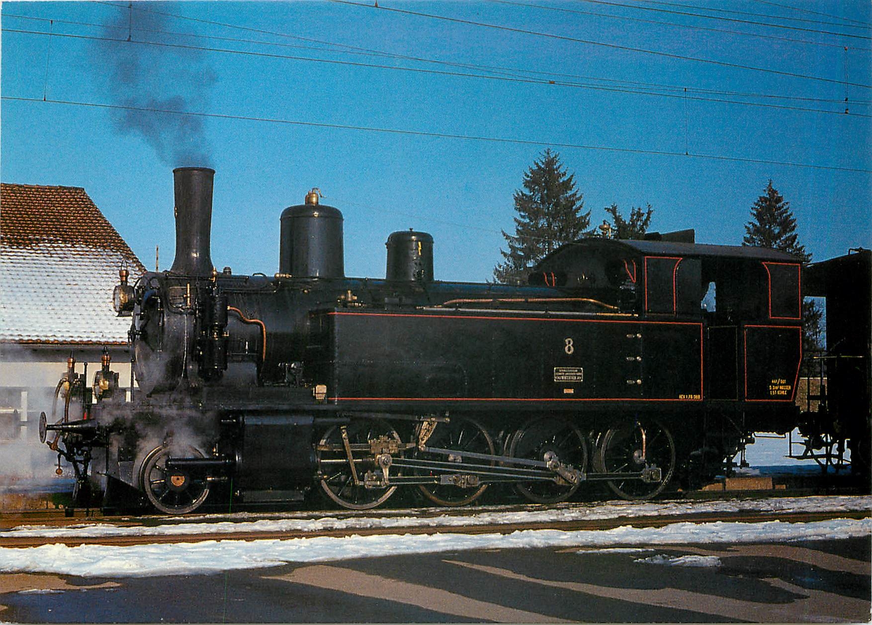 CPM Steam locomotive Ed 4/5 8