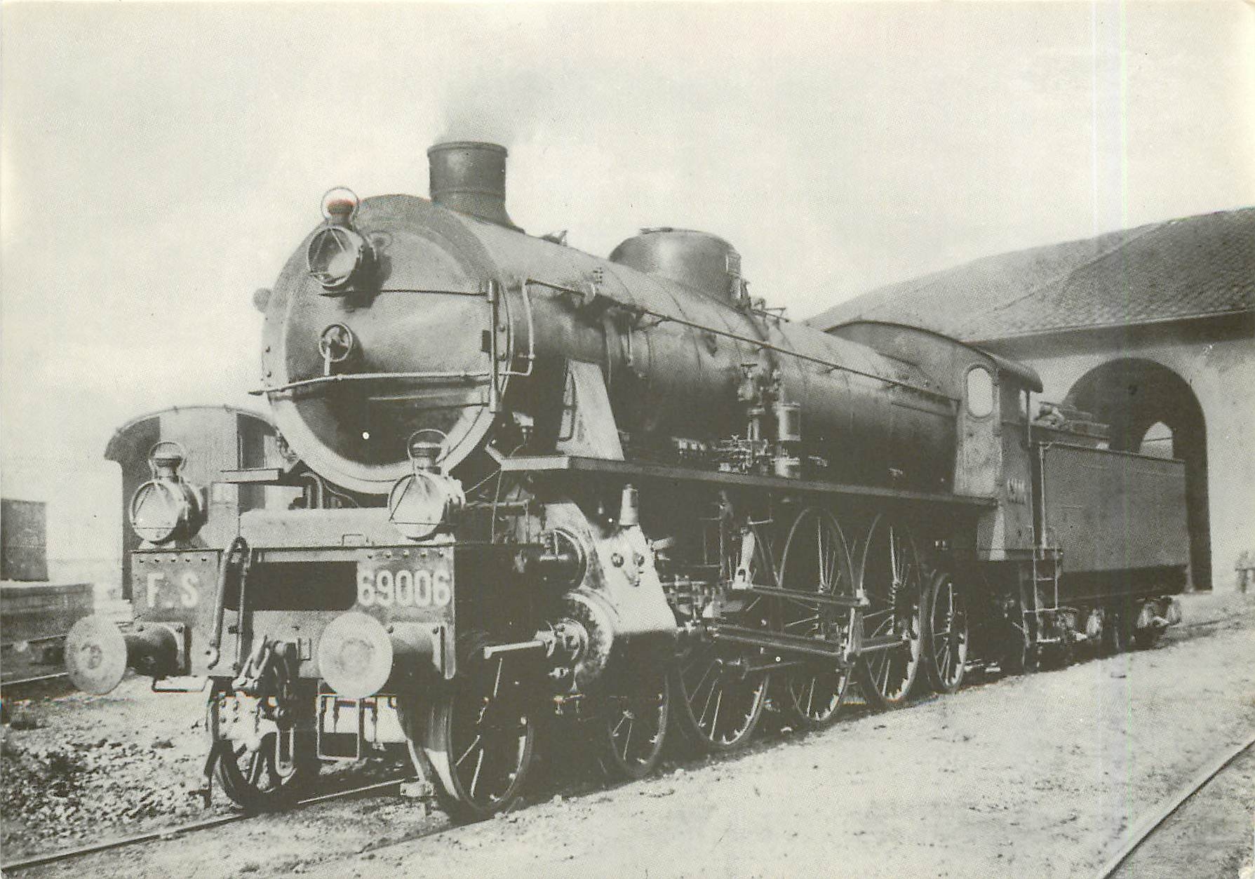 CPM Locomotiva a Vapore F.S. Gr. 690-(0)06