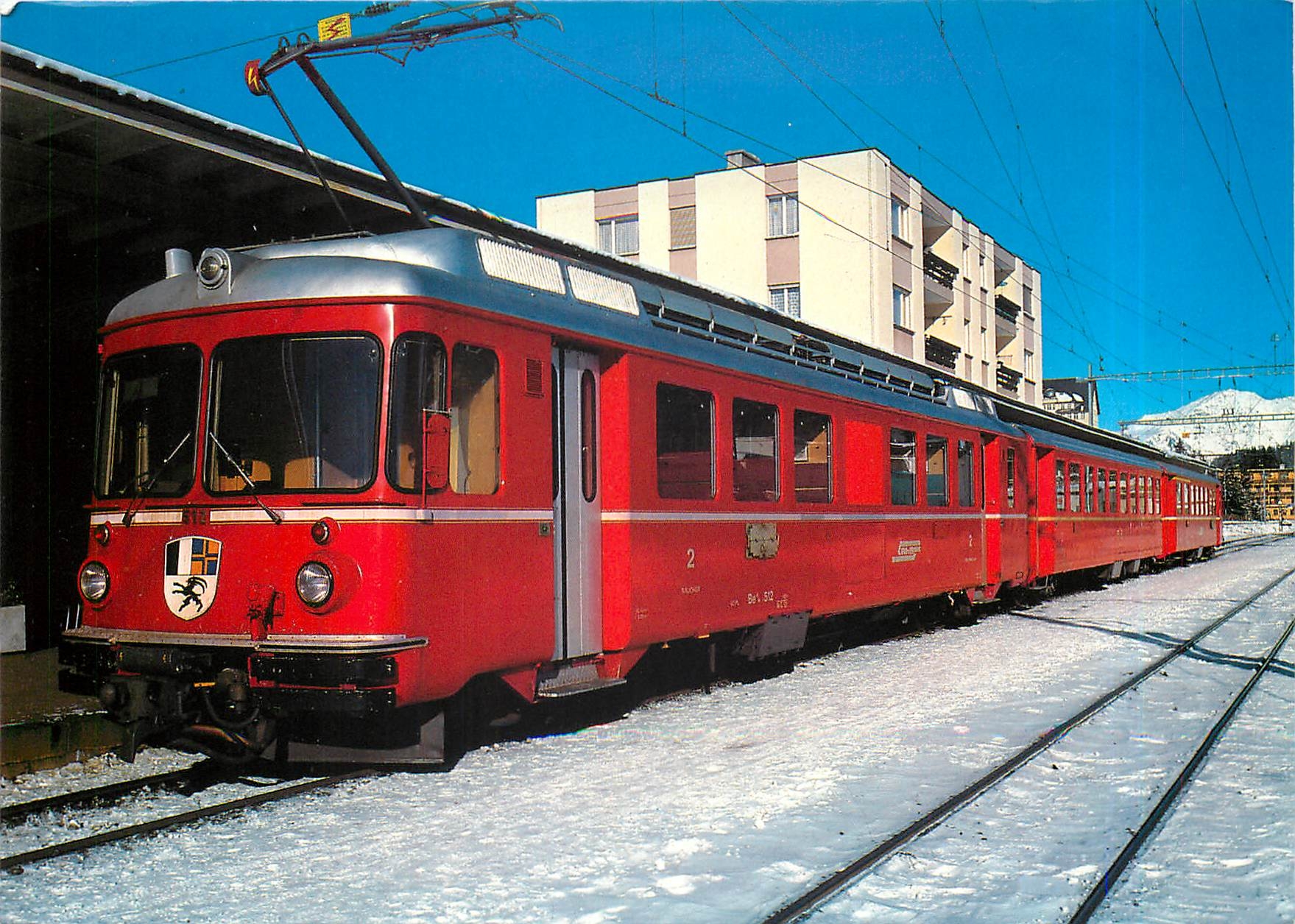 CPM Rhaetische Bahn (RhB) Pendelzug Be 4/4 Nr.512
