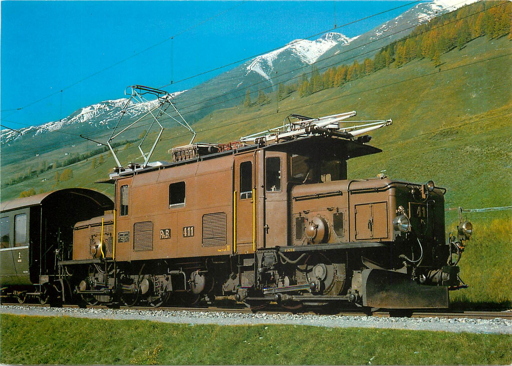 CPM Rhaetische Bahn (RhB) Elektrische Lokomotive Ge 5/5 Nr.401-415