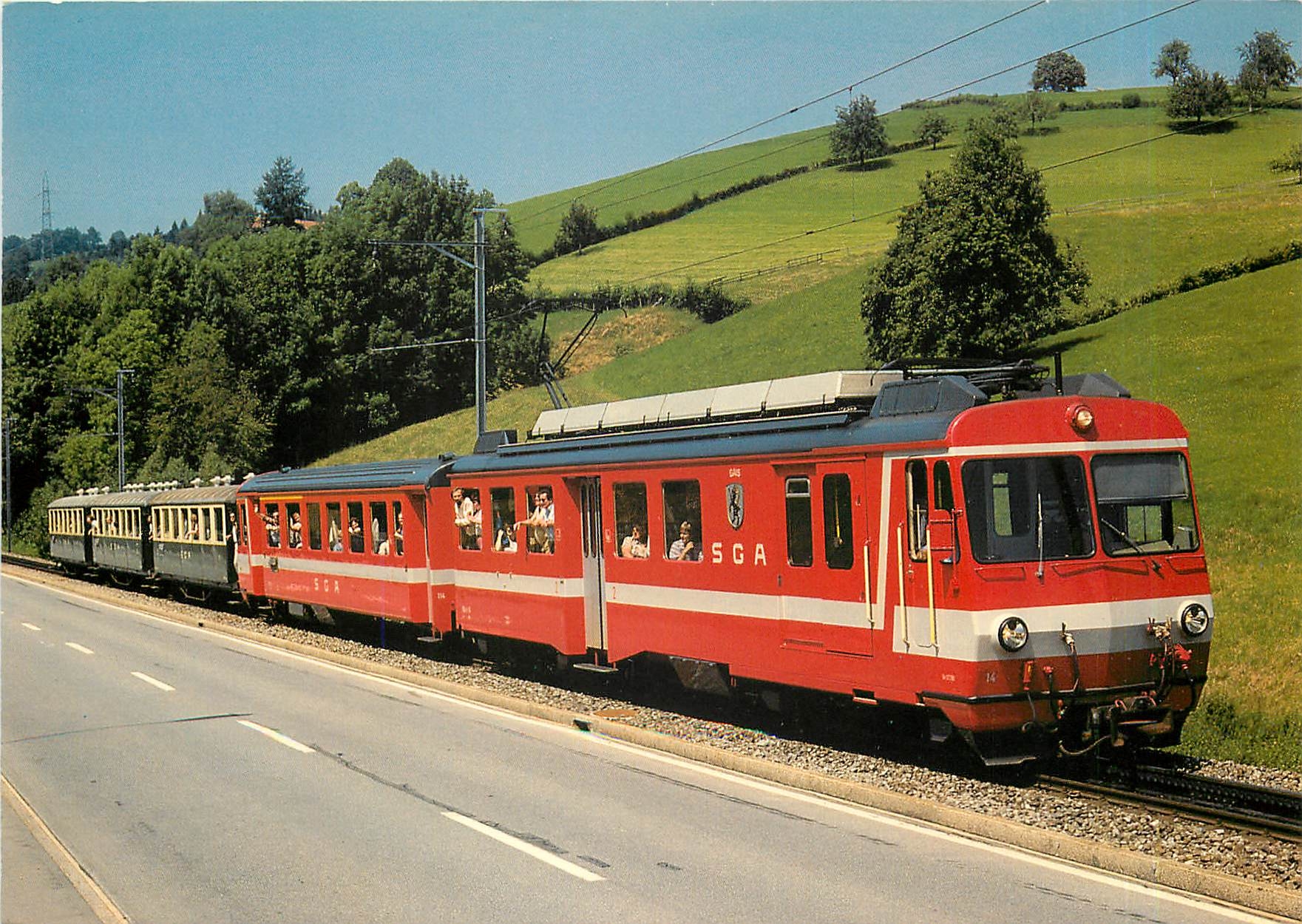 CPM BDeh 4/4 - Pendelzug der St.Gallen - Gais-Appenzell-Bahn