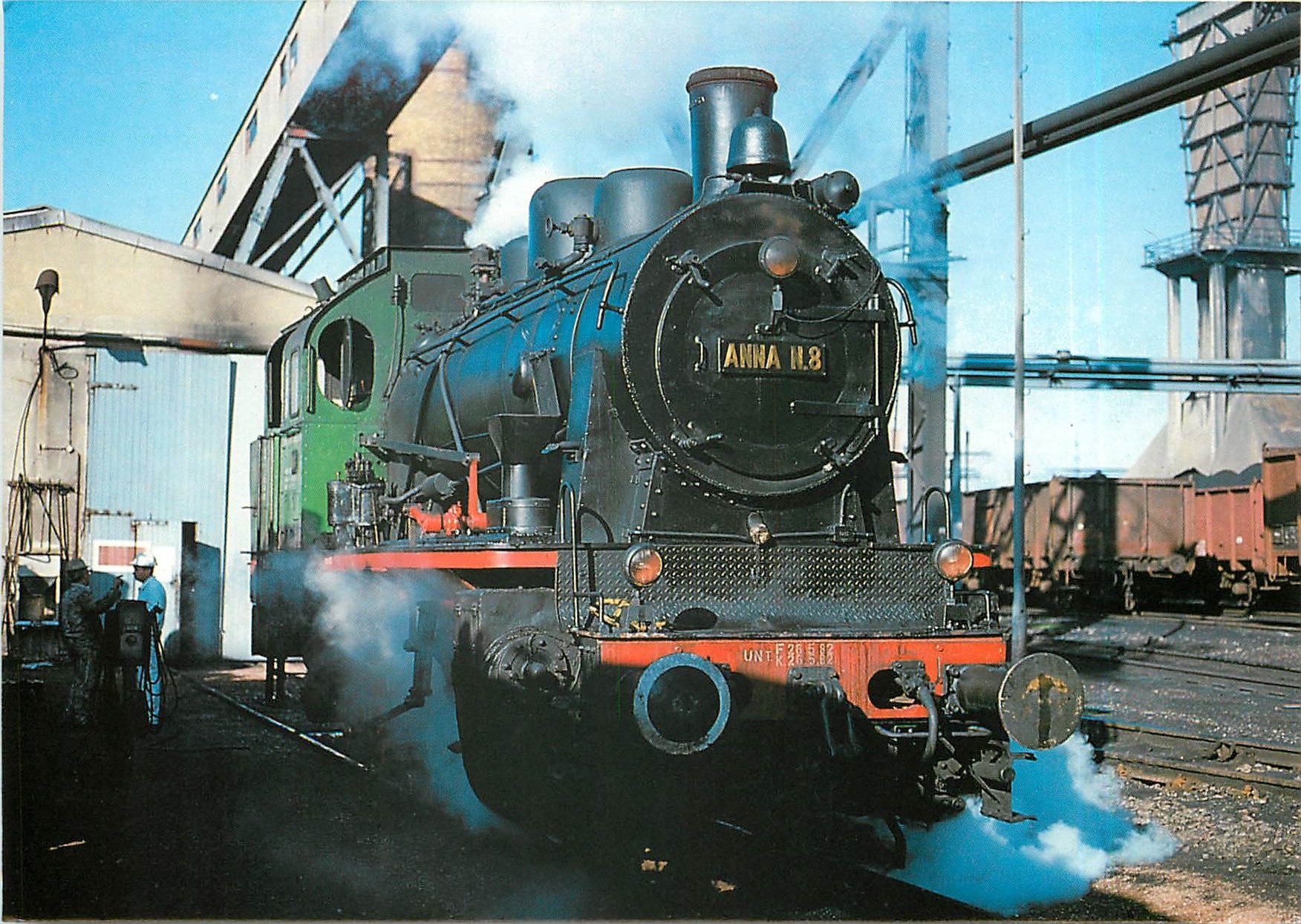 CPM Dampflokomotiven beim Eschweiler Bergwerks-verein DAmpflok ANNA N.8