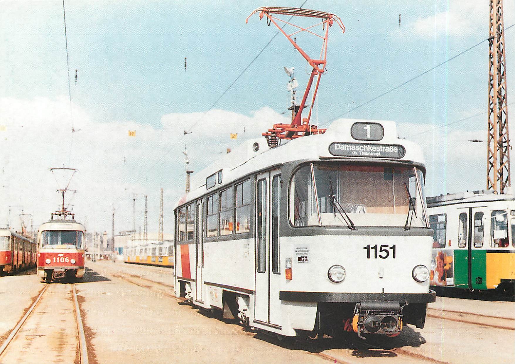 CPM Im Marz 1991 praesentierte sich der erste umgeruestete T4D-C Nummer 1151