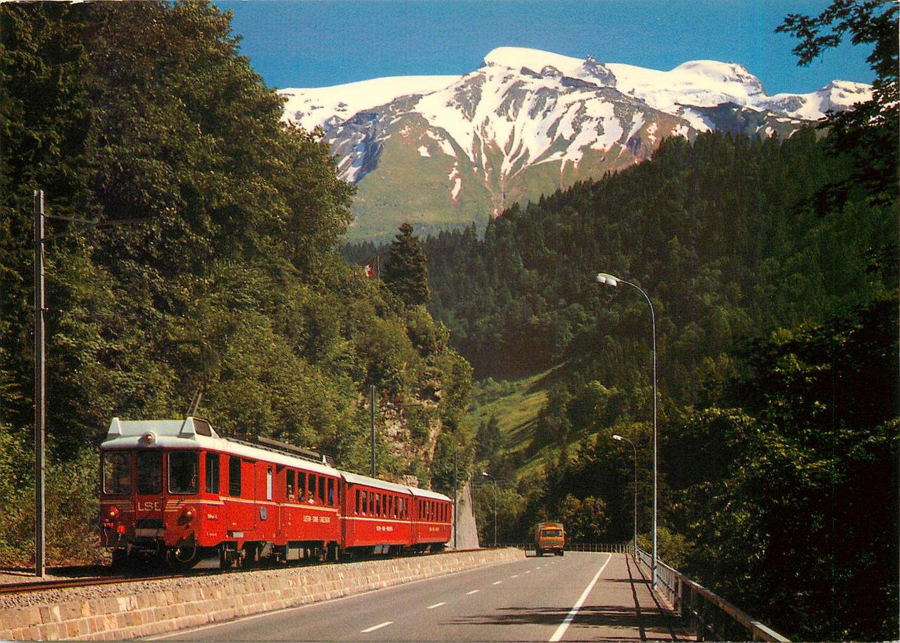 CPM Zahnradbahn Luzern-Stans-Engelberg mit Titlis 3238m