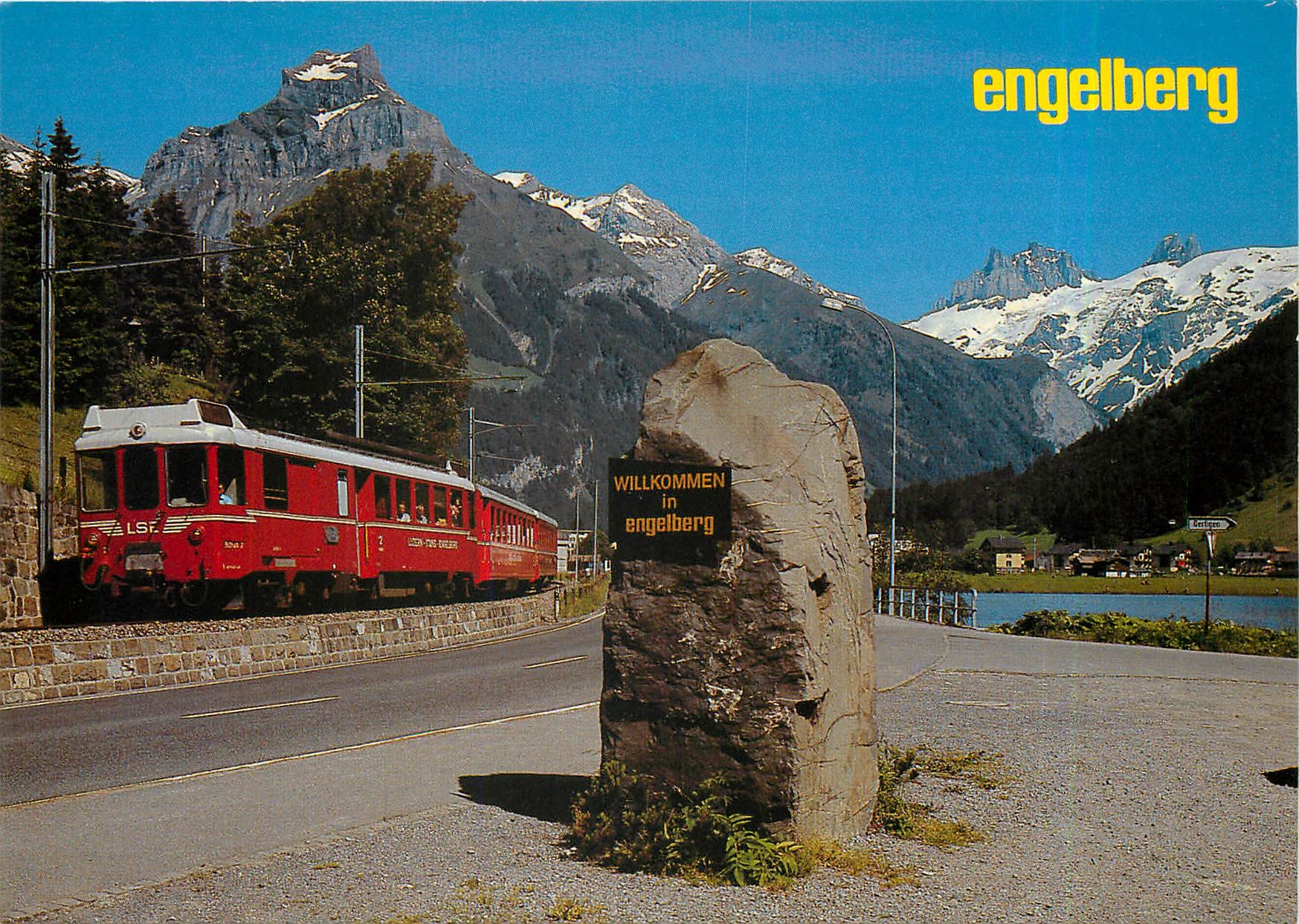 CPM Zahnradbahn Luzern-Stans-Engelberg bei engelberg