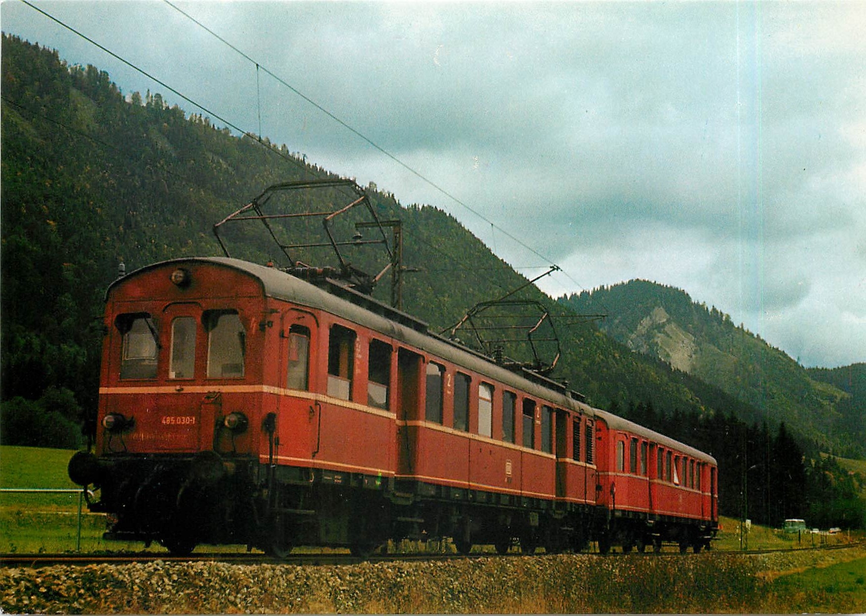 CPM Deutsche Bundesbahn Elektr. Triebwagen 485 030-1