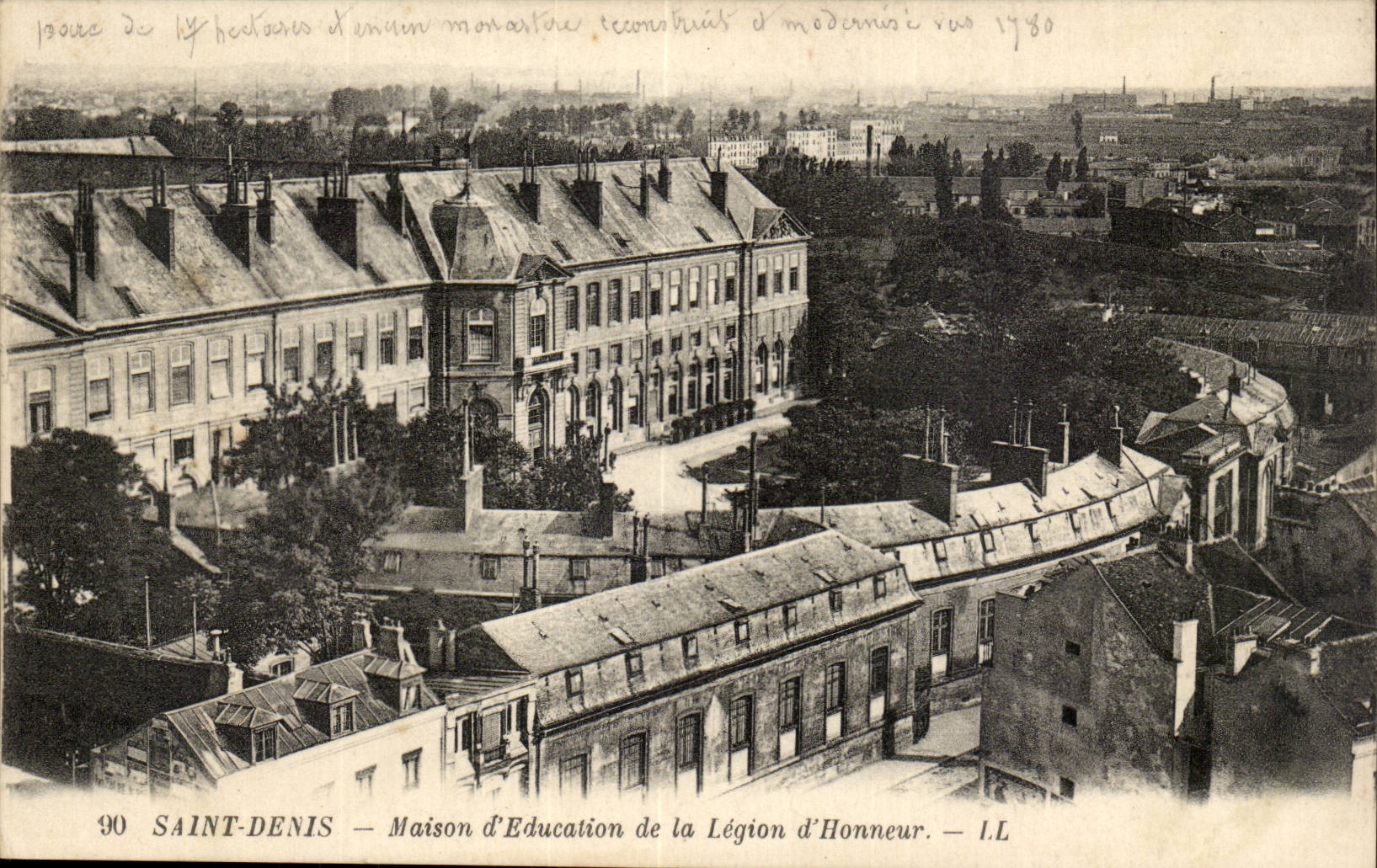 Haus Saint-Denis CPA der Ausbildung der Legion von Ehre