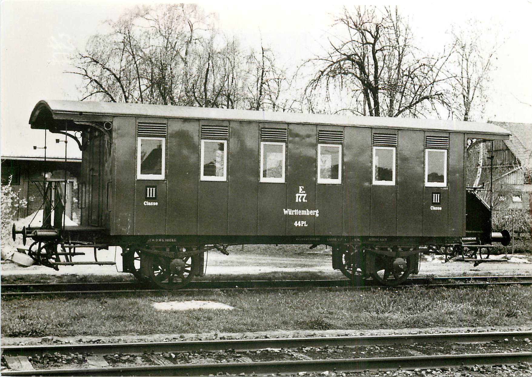 CPM Personenwagen der Wurttembergischen Staatseisenbahnen