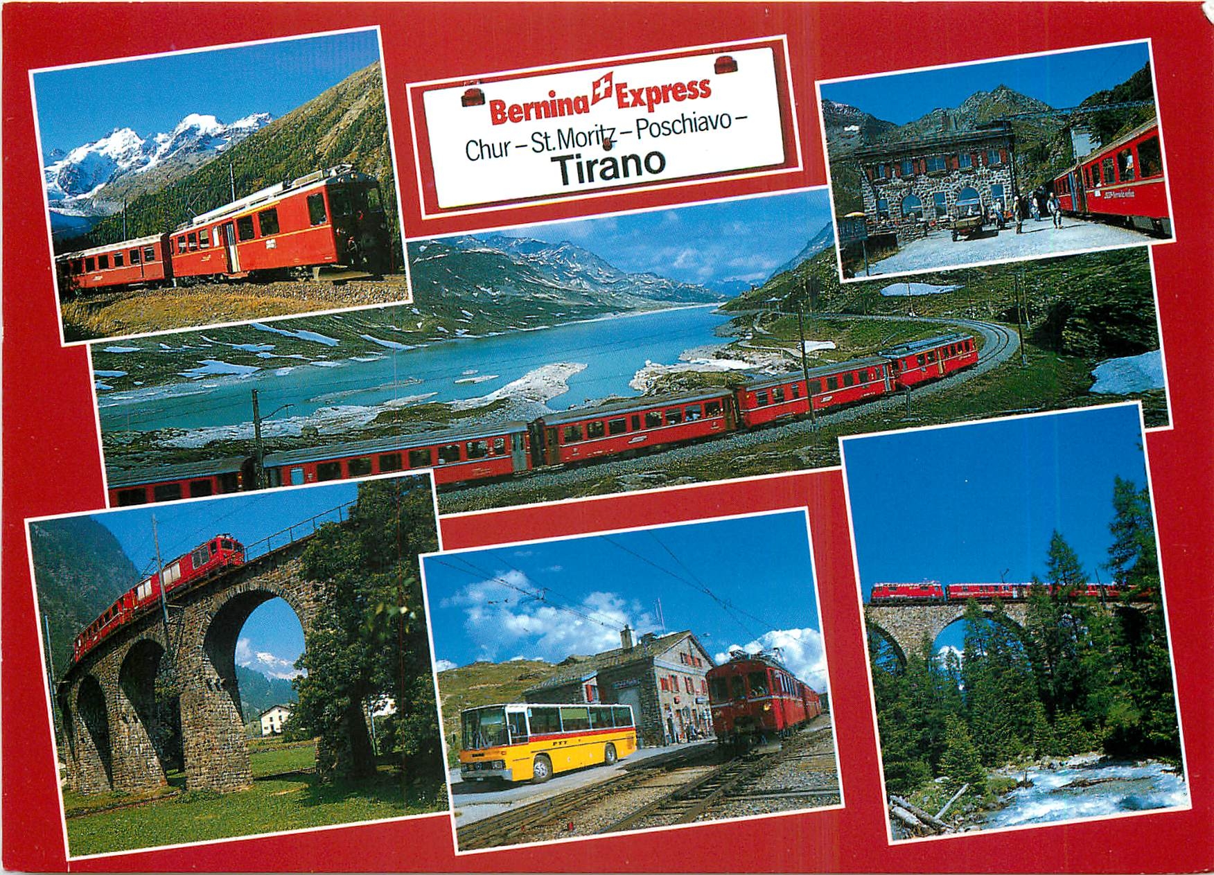 CPM Der Bernina Express der Rhatischen Bahn