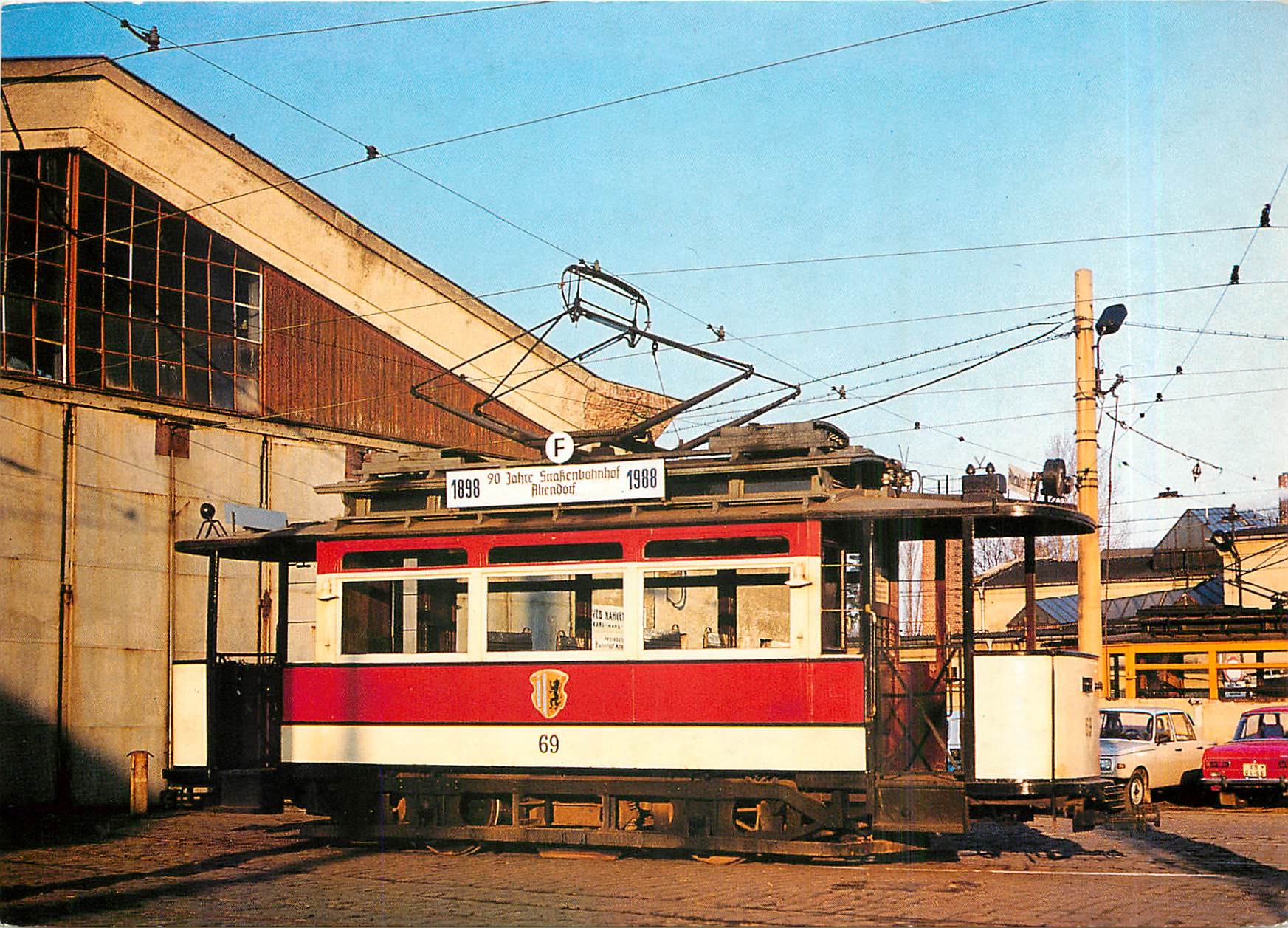 CPM Traditionstriebwagen Baujahr 1919 Limbach Oberfrohna