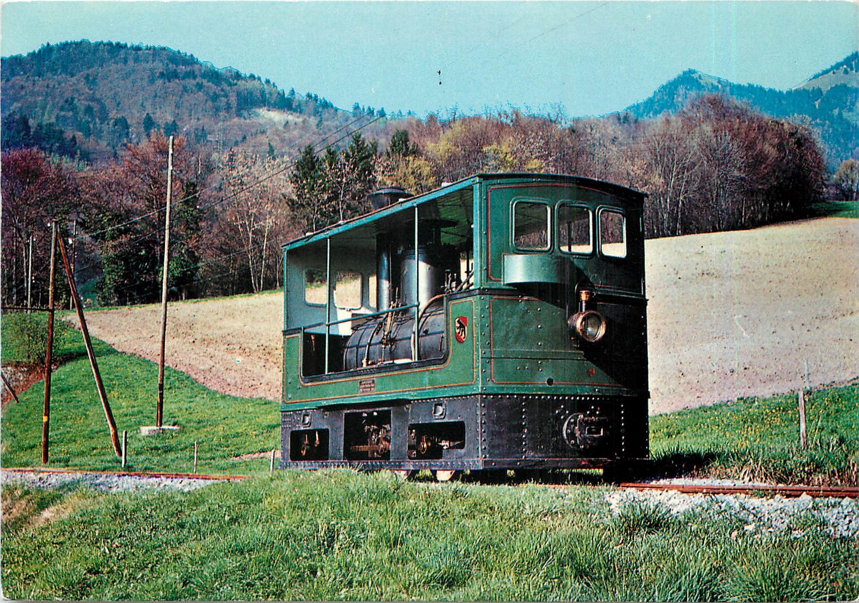 CPM Chemin de fer touristique Blonay Chamby région Montreux Suisse