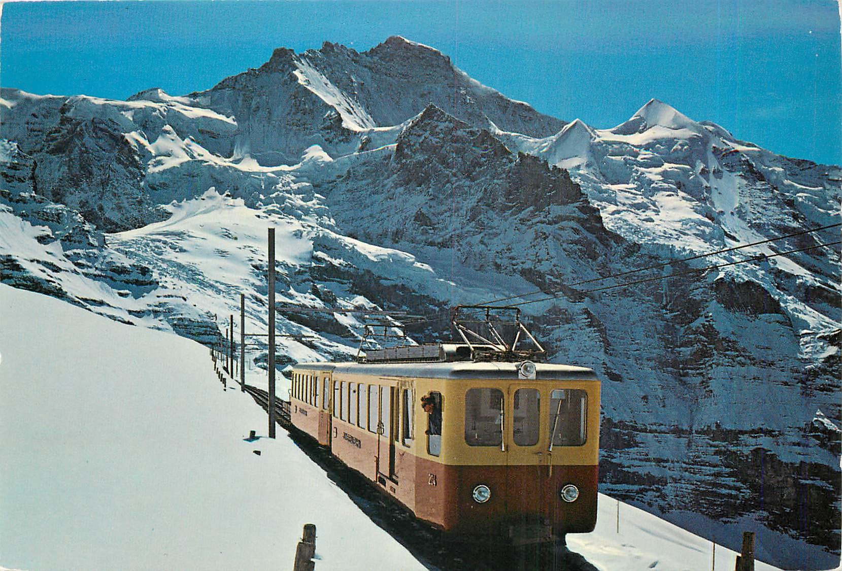 CPM Die Jungfraubahn Kleine Scheidegg Junfraujoch