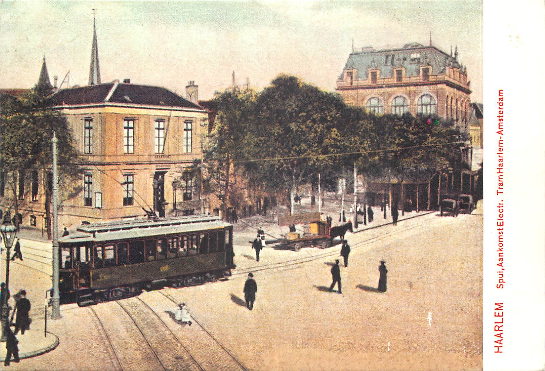 CPM Vue d'Amsterdam vers l'an 1900