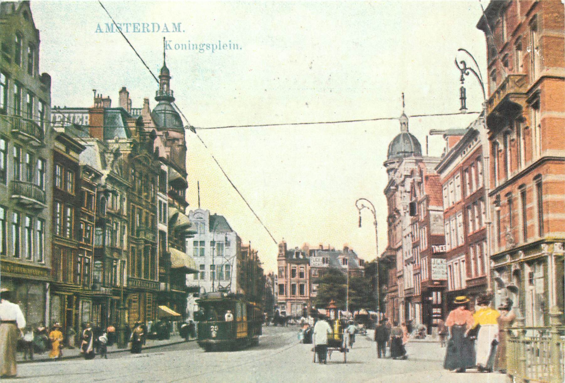 CPM Vue d'Amsterdam vers l'an 1900