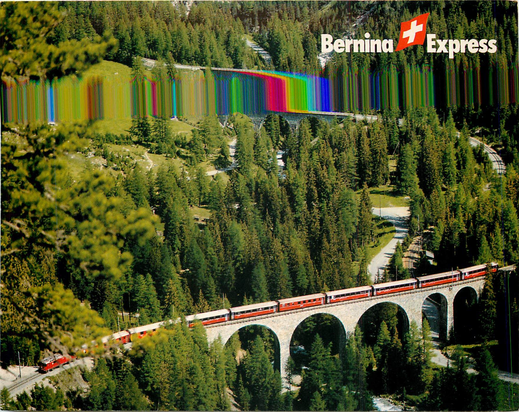 CPM Der Bernina Express der Rhatischen Bahn