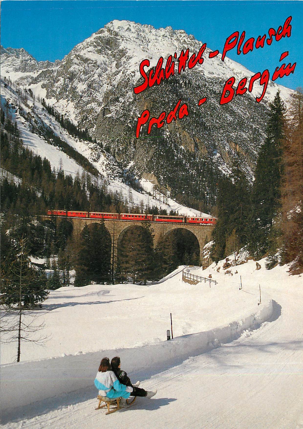 CPM Schlittenbahn Preda Bergun