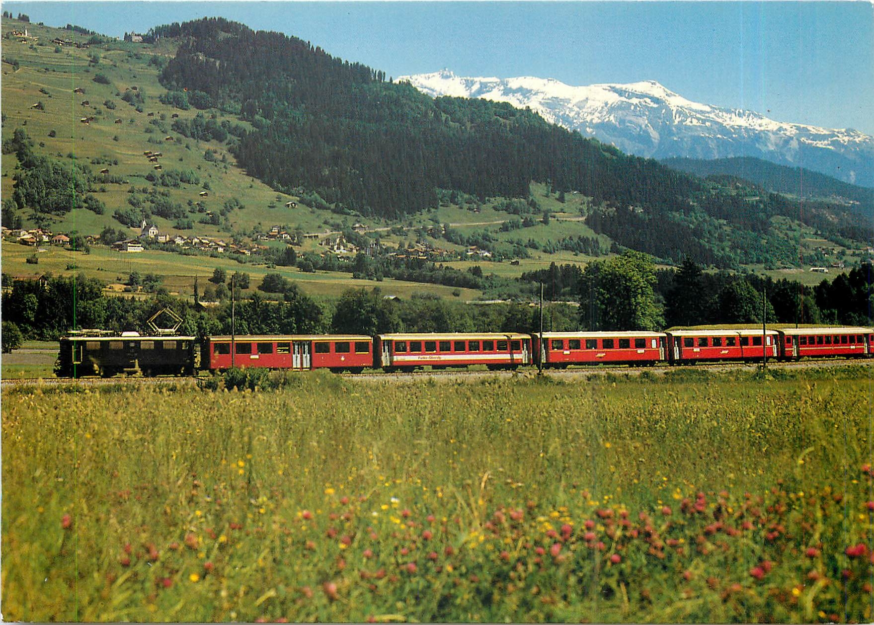 CPM Der Glacier Express in der Surselva