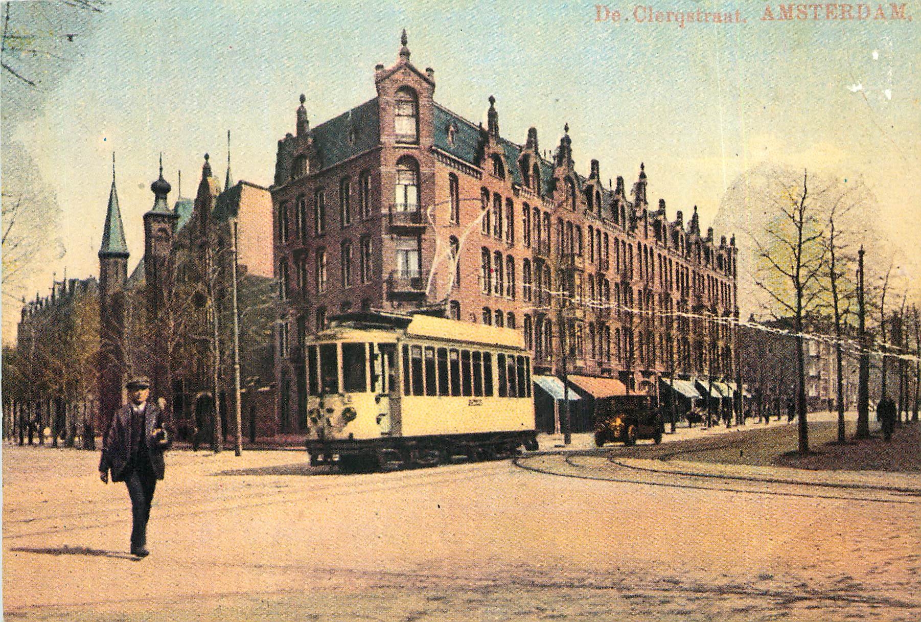 CPM Vue d'Amsterdam vers l'an 1900