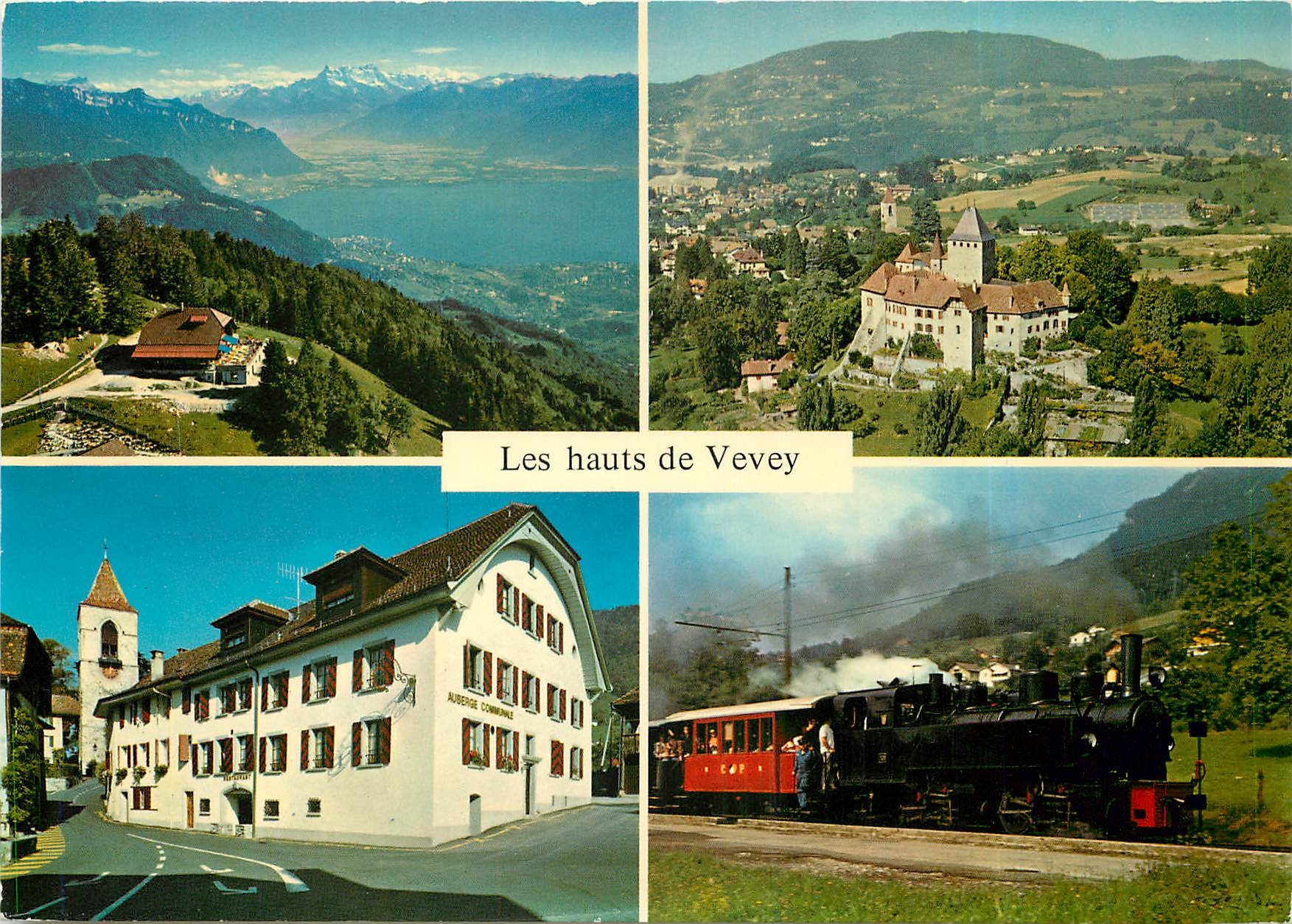 CPM Train Touristique Blonay Chamby