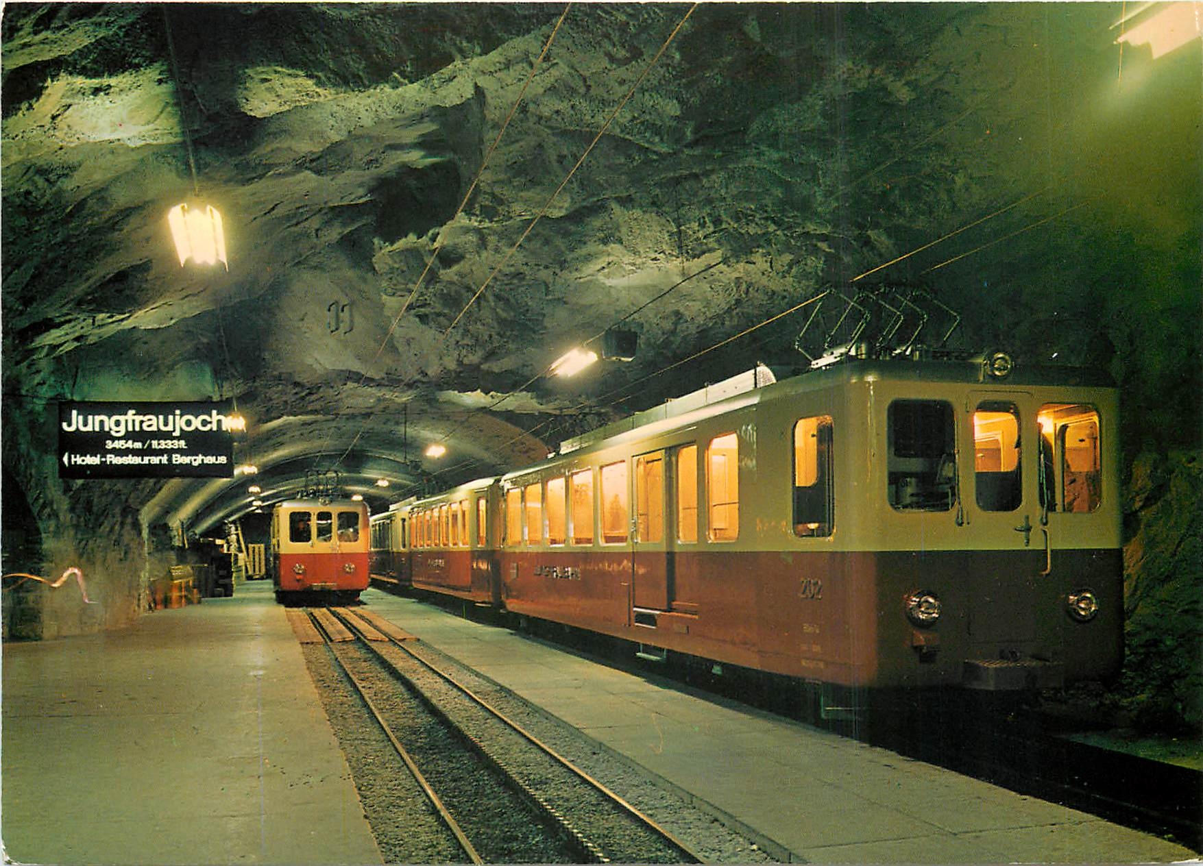 CPM Station Jungfraujoch der Jungfraubahn