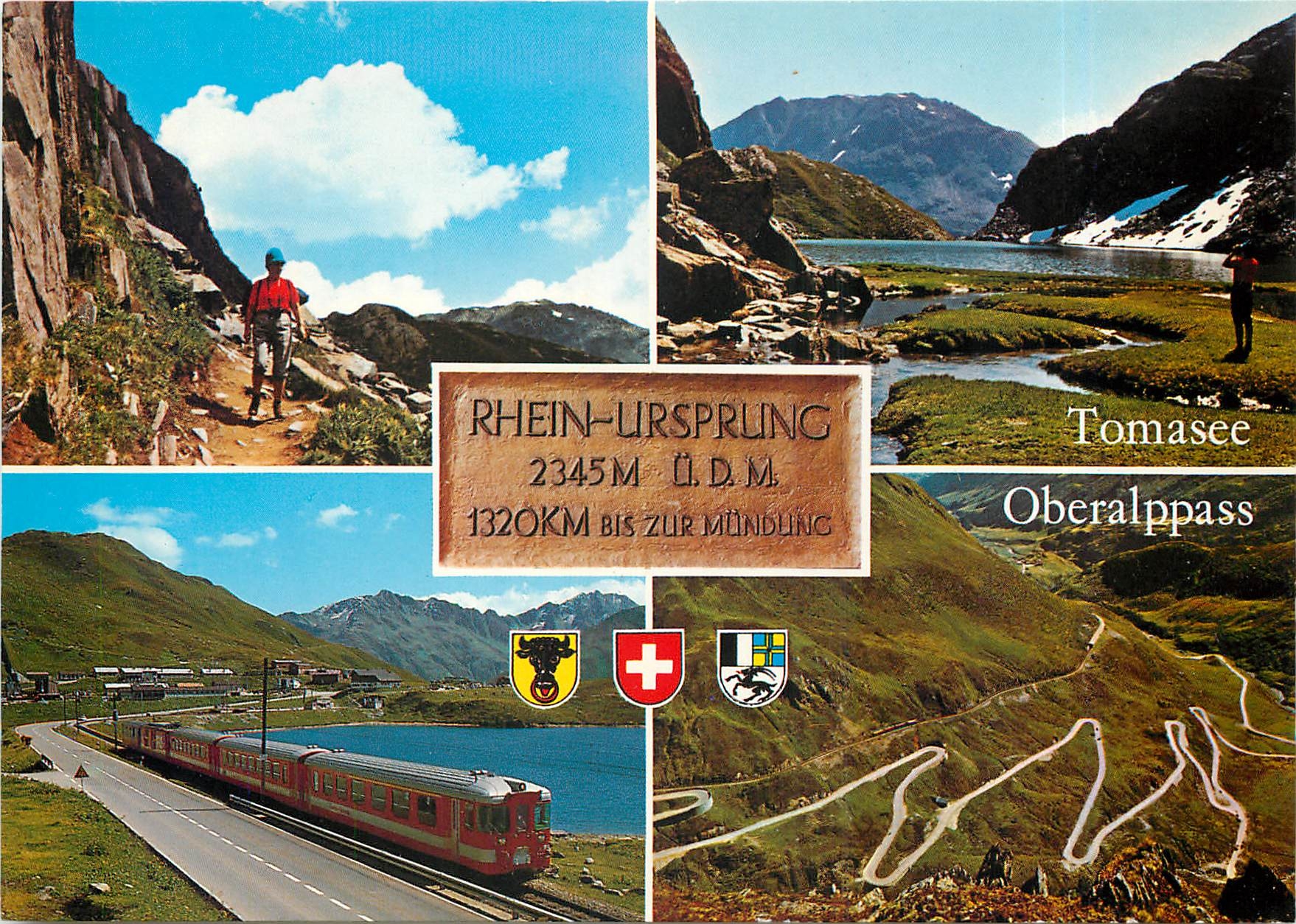 CPM Der Tomasee ist die Quelle des Rheins