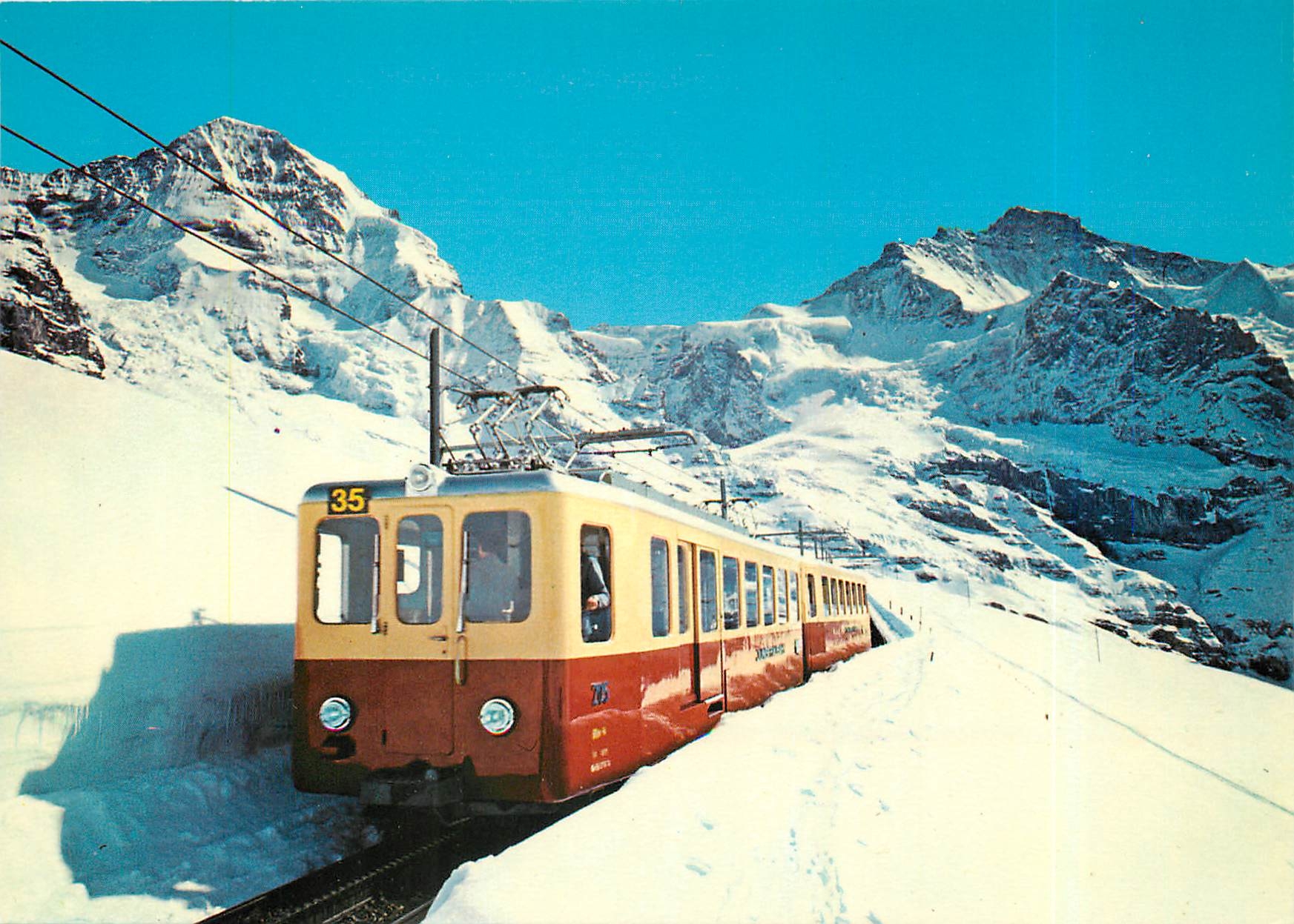 CPM Kleine Scheidegg Jungraubahn mit Monch