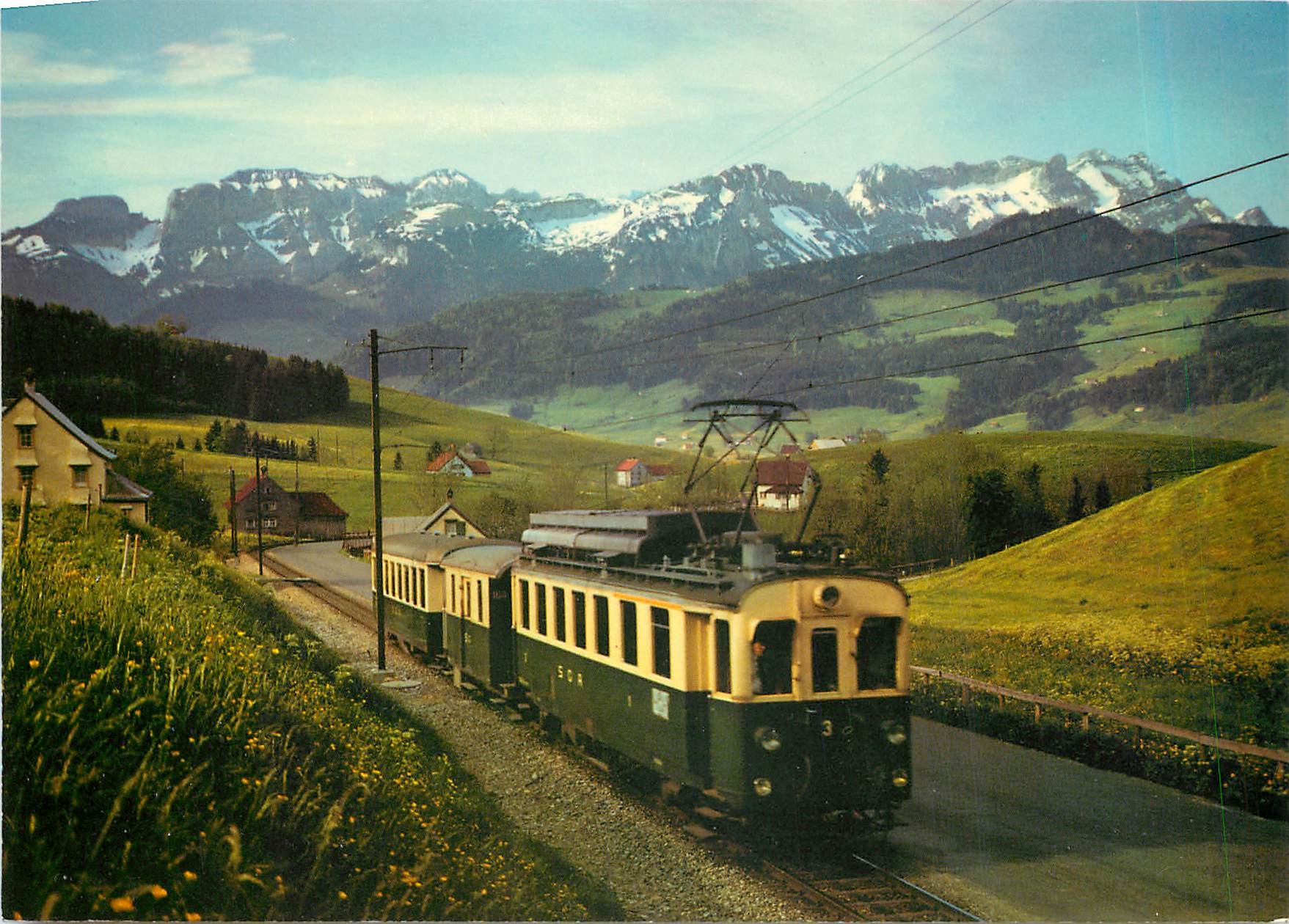 CPM St Gallen Gais Appenzell Altstatten Bahn