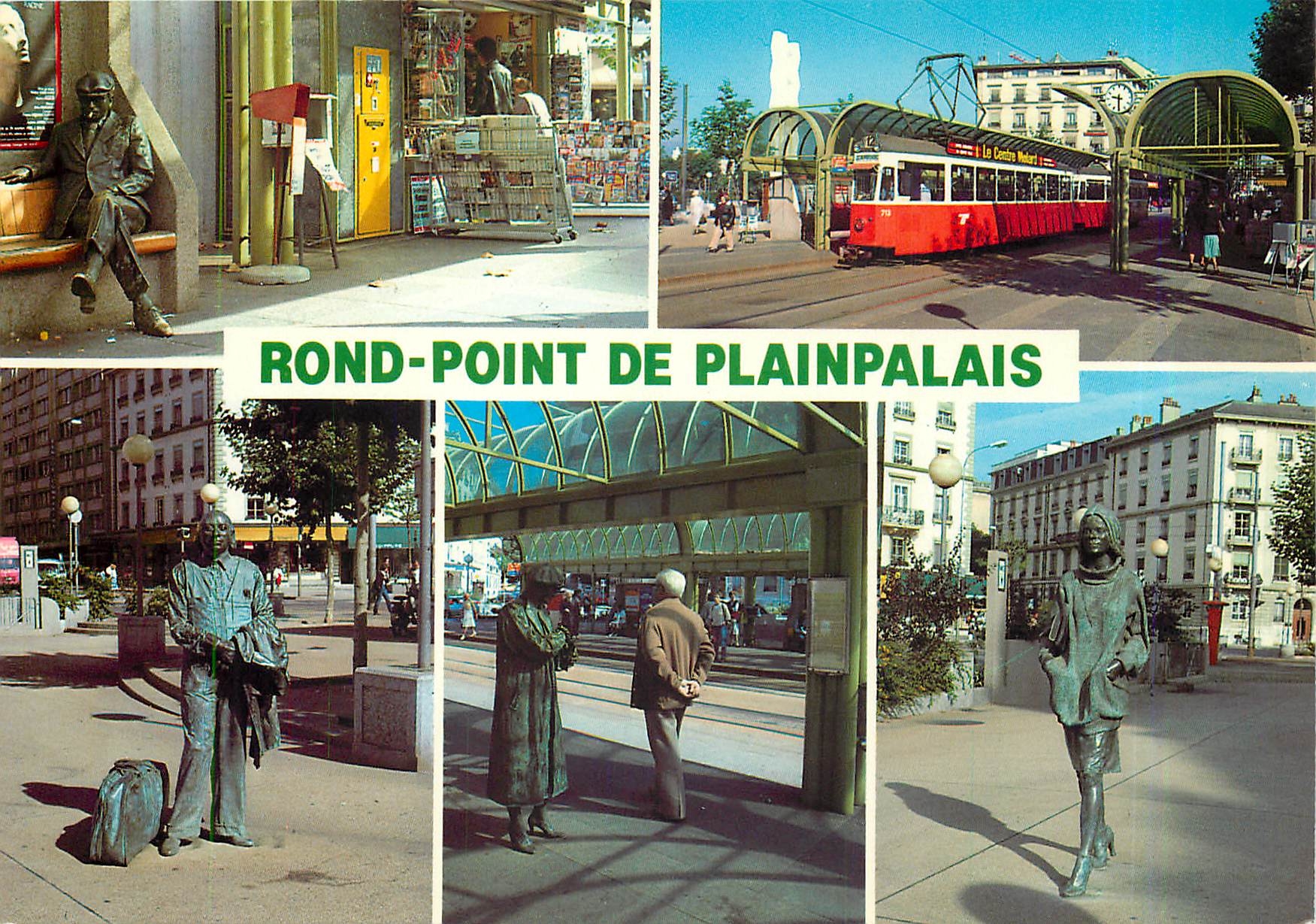 CPM Rond point du Plainpalais