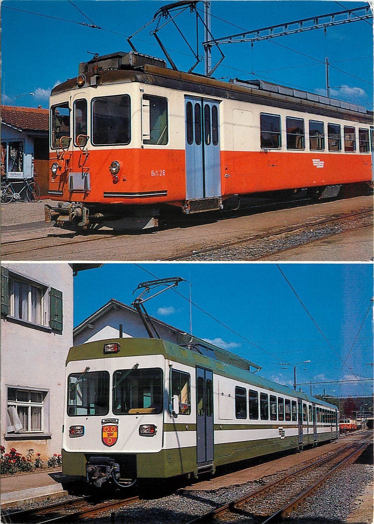 CPM Train Lausanne Echallens Bercher