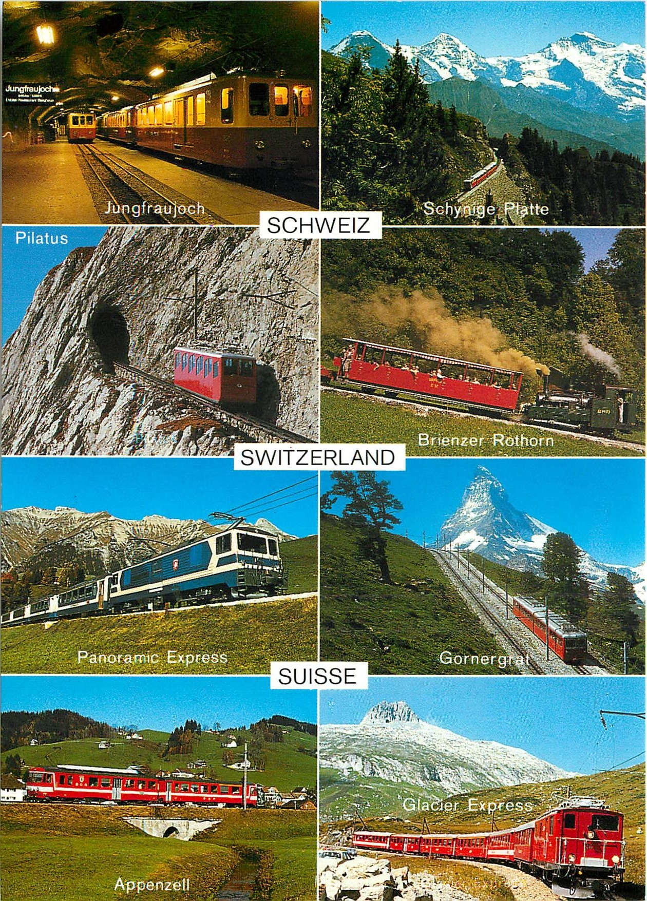 CPM Chemins de fer touristiques Suisse