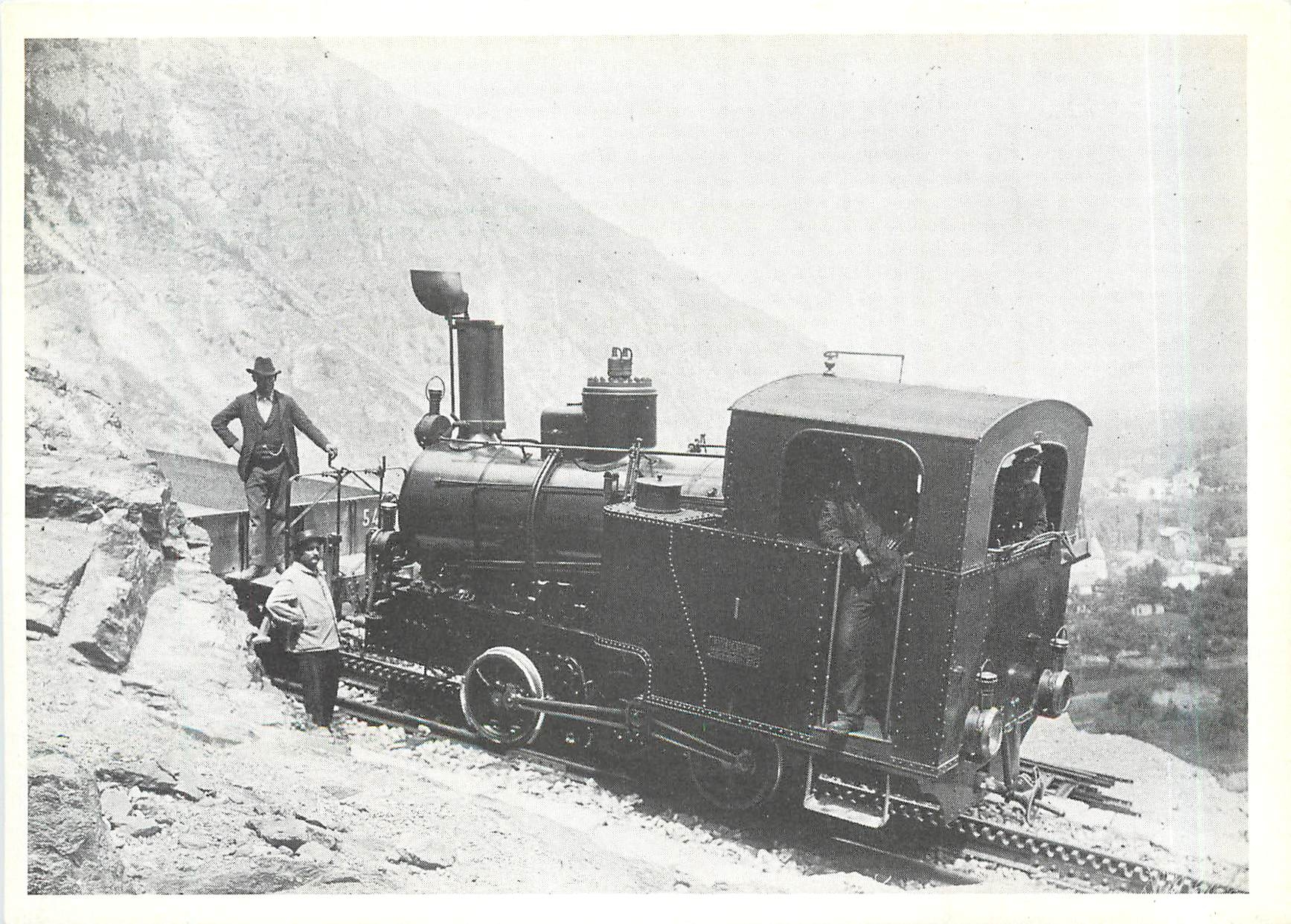 CPM Locomotive à vapeur HG de construction SLM